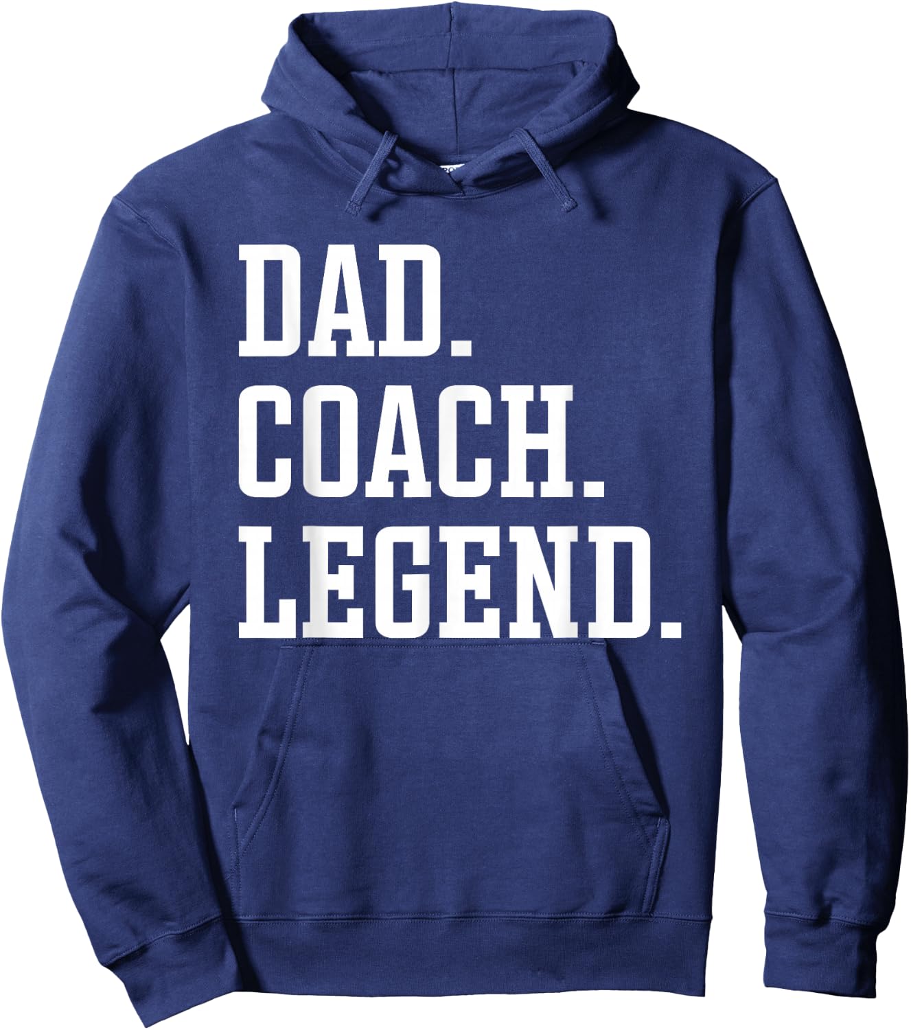 Dad Coach Legend - Coach Dad Hoodie - Hoodie | Navy