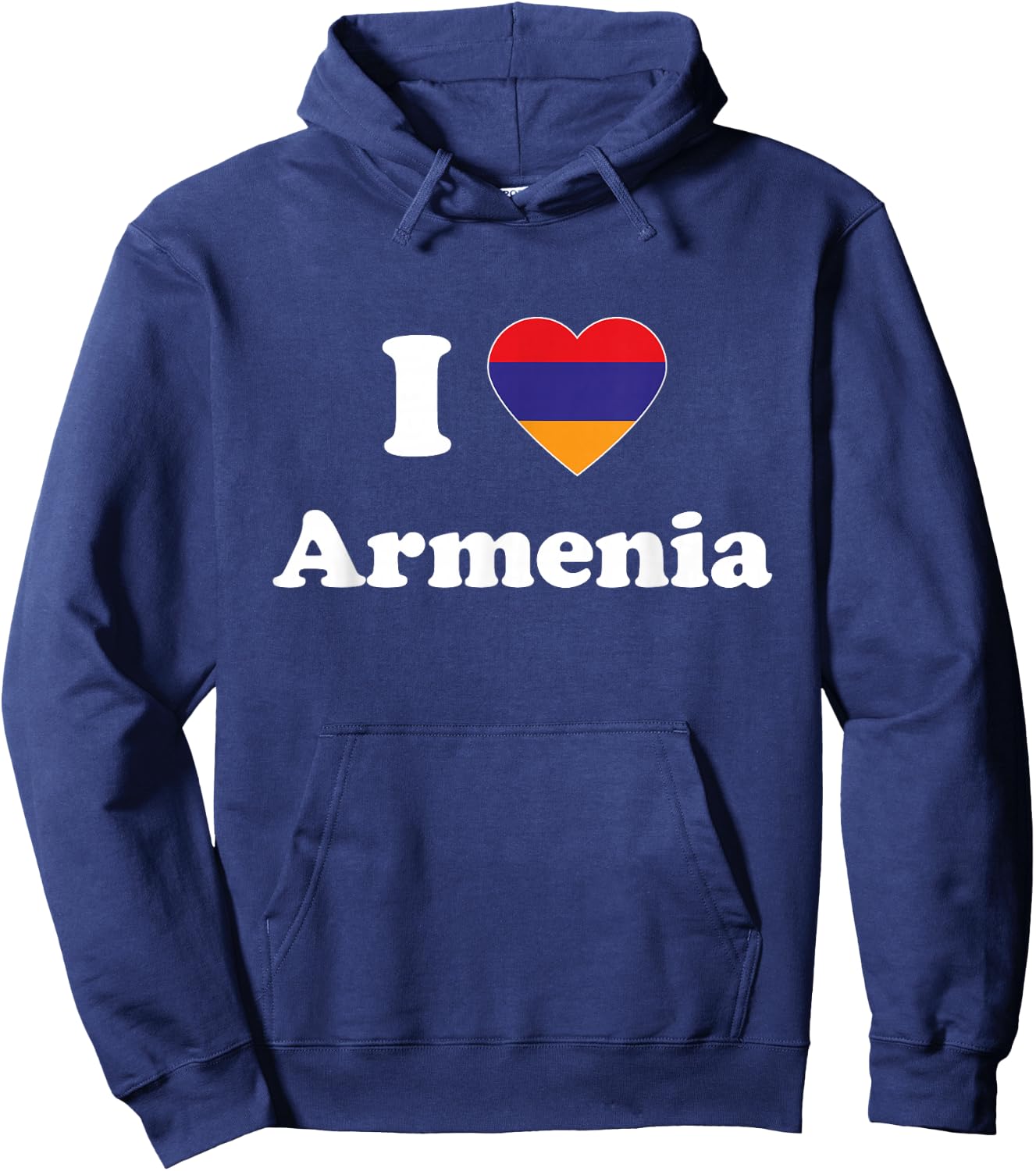 I Love Armenia I Heart Armenia Armenian Hoodie - Hoodie | Navy