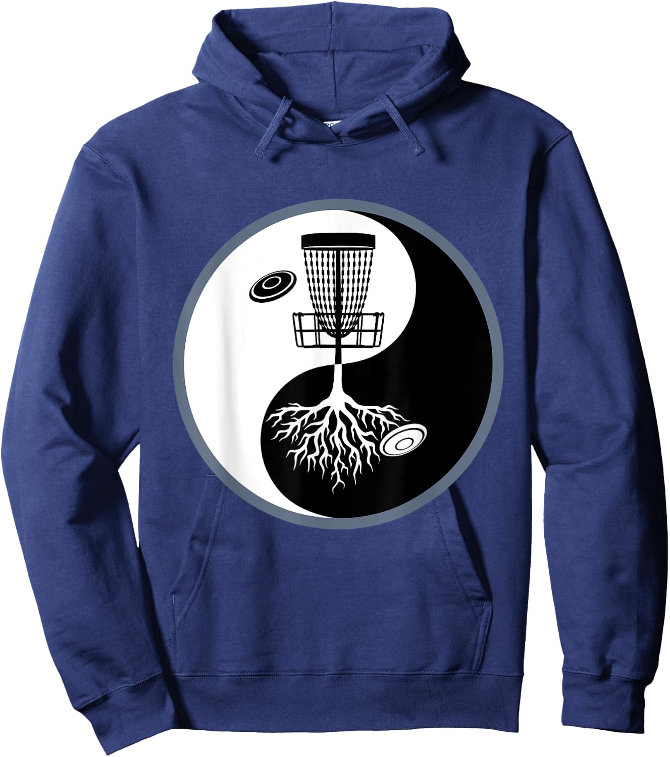 Disc Golf Women - Yin Yang Hoodie - Hoodie | Navy