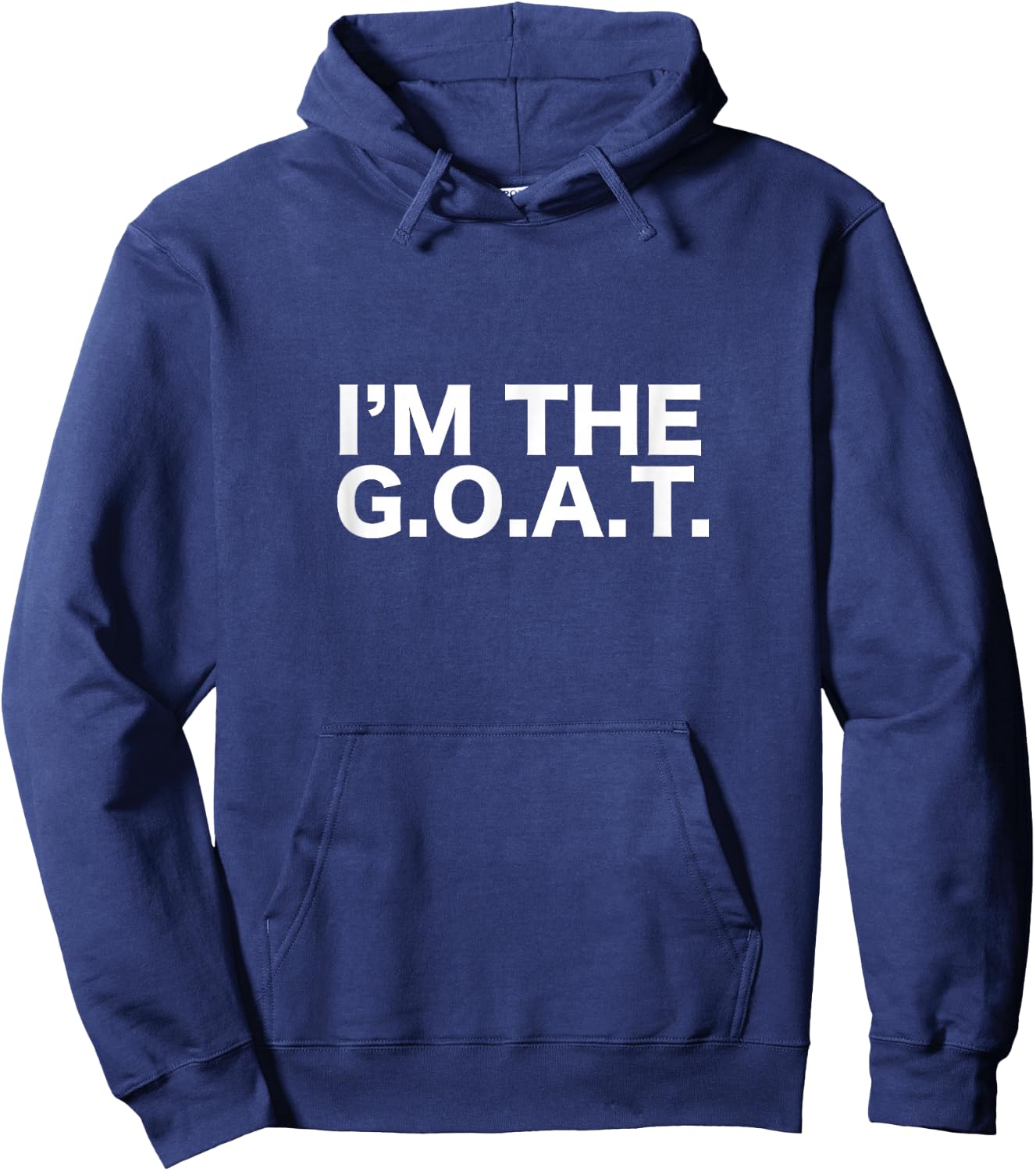I'm The Goat Funny Goat Hoodie - Hoodie | Navy