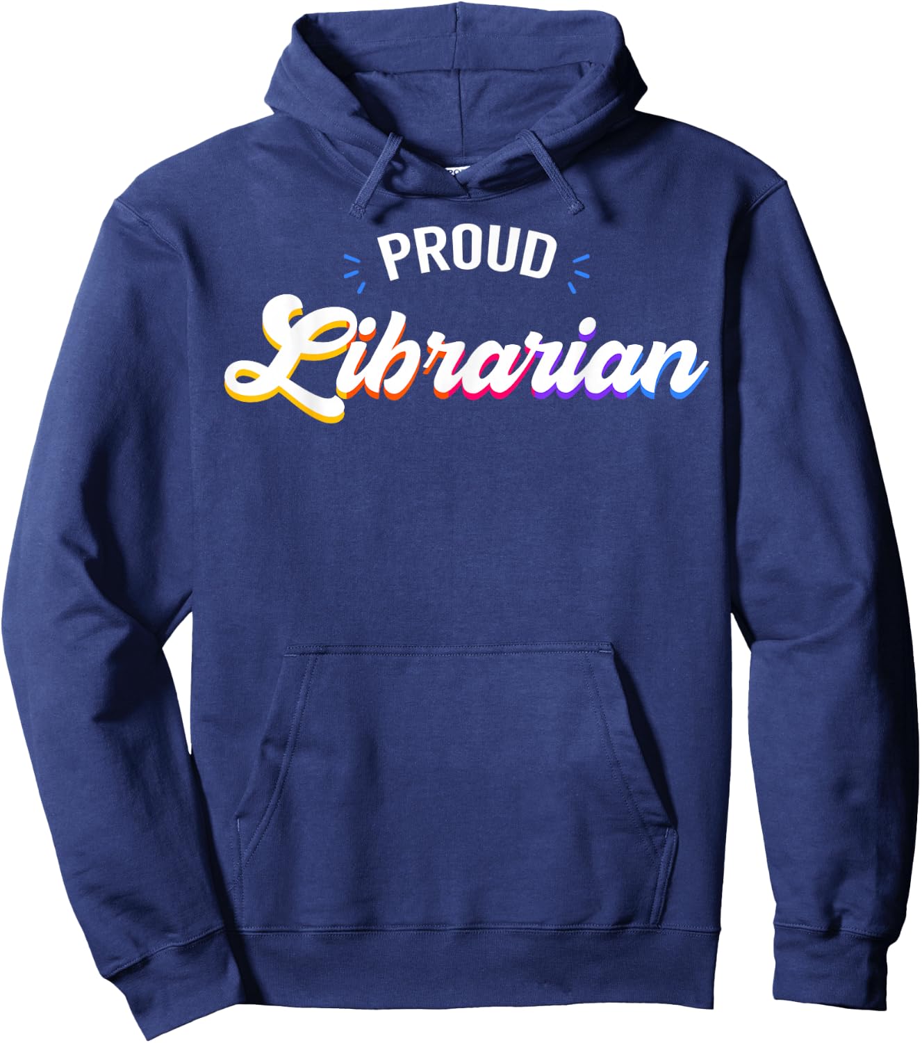 Proud Librarian Job Hoodie - Hoodie | Navy