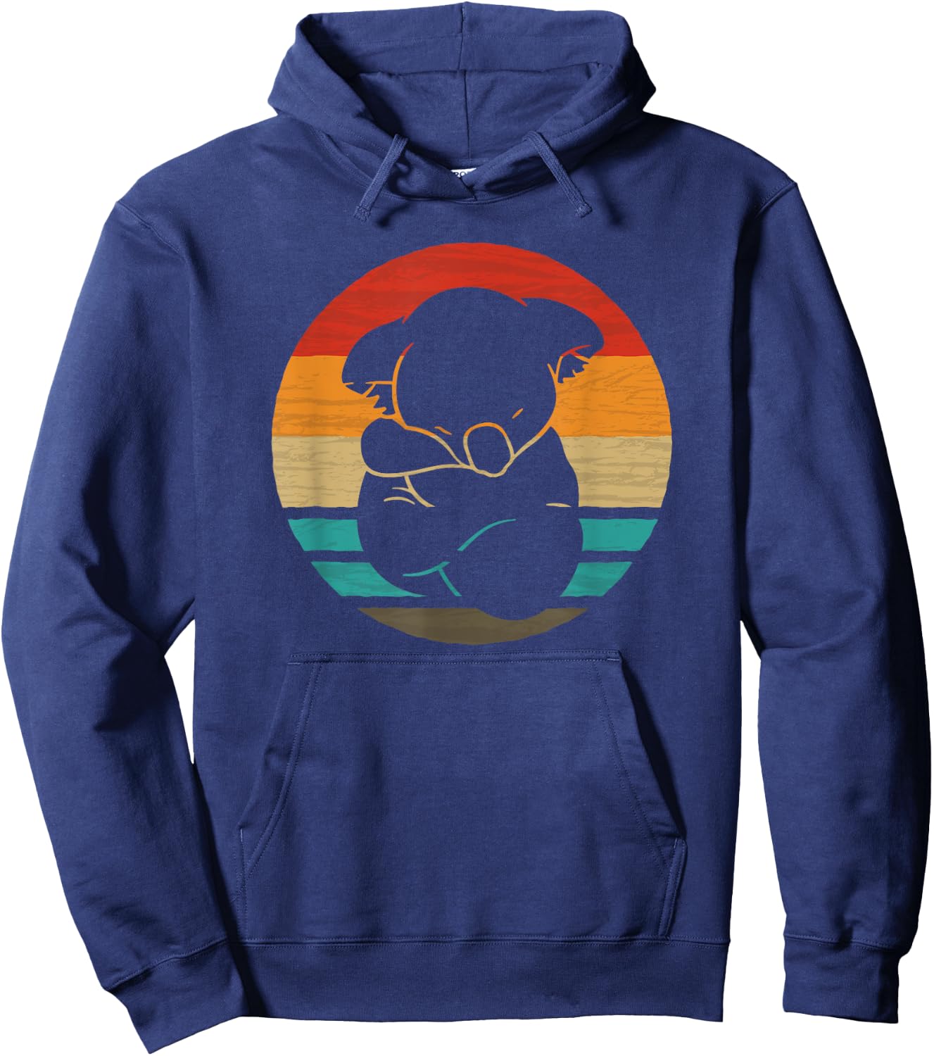 Koala Retro Style Vintage Hoodie - Hoodie | Navy