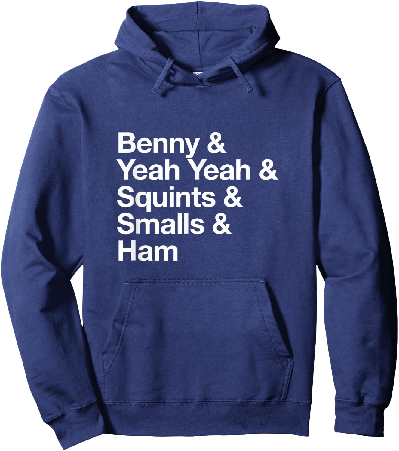 The Sandlot Stacked Name List Hoodie - Hoodie | Navy