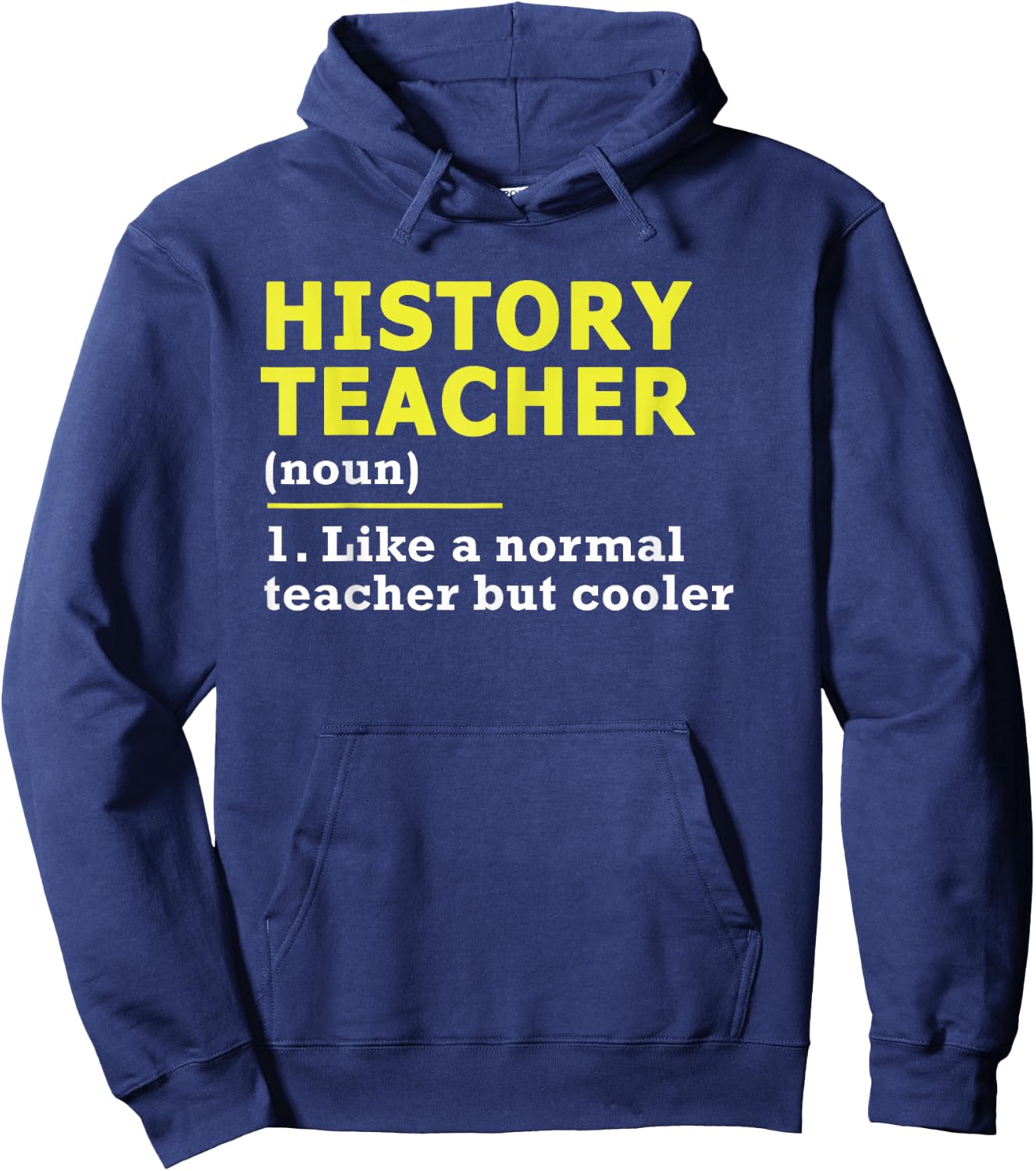 Funny History Teacher Women Hoodie - Hoodie | Navy