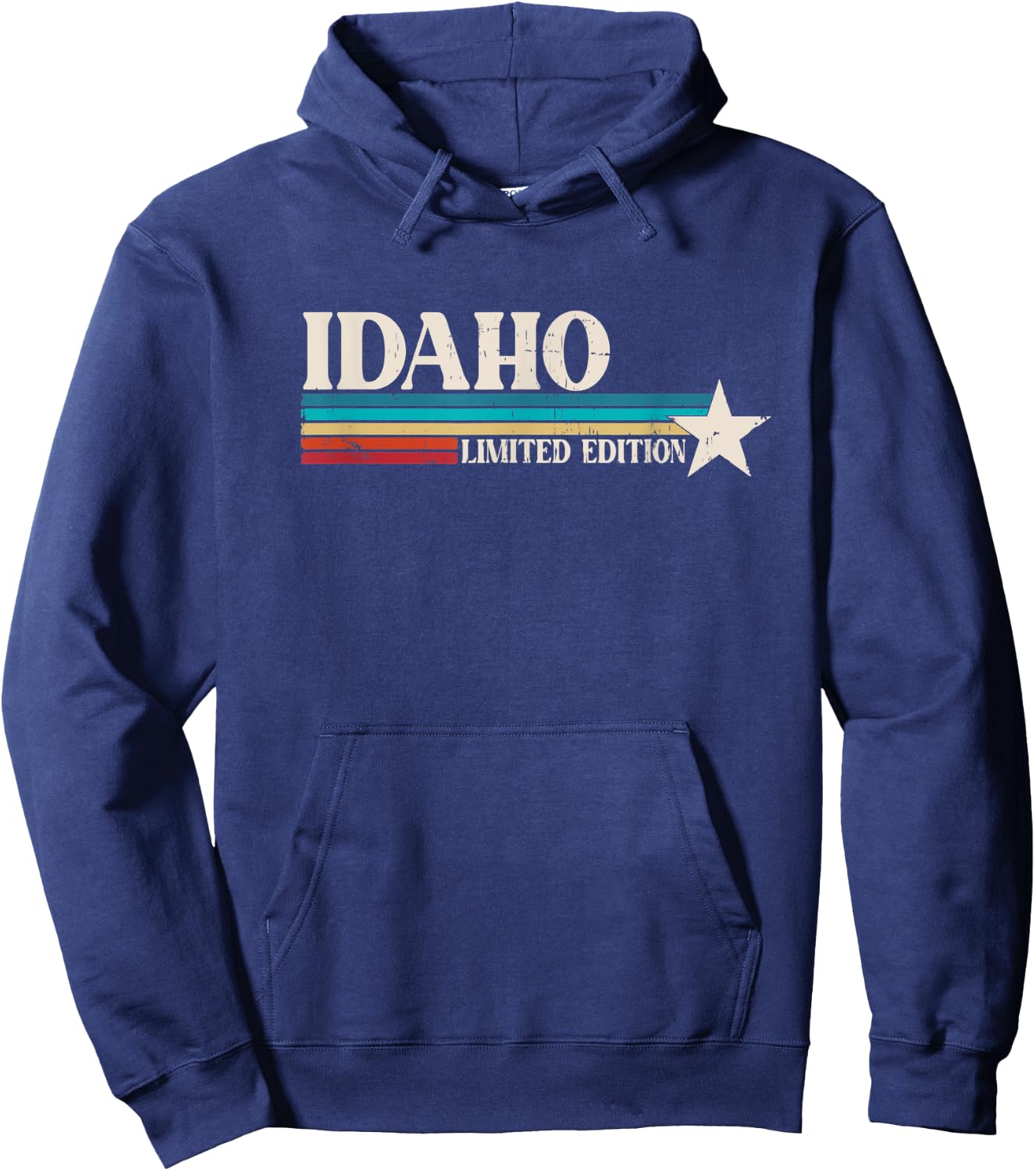 Idaho Retro Hoodie - Hoodie | Navy