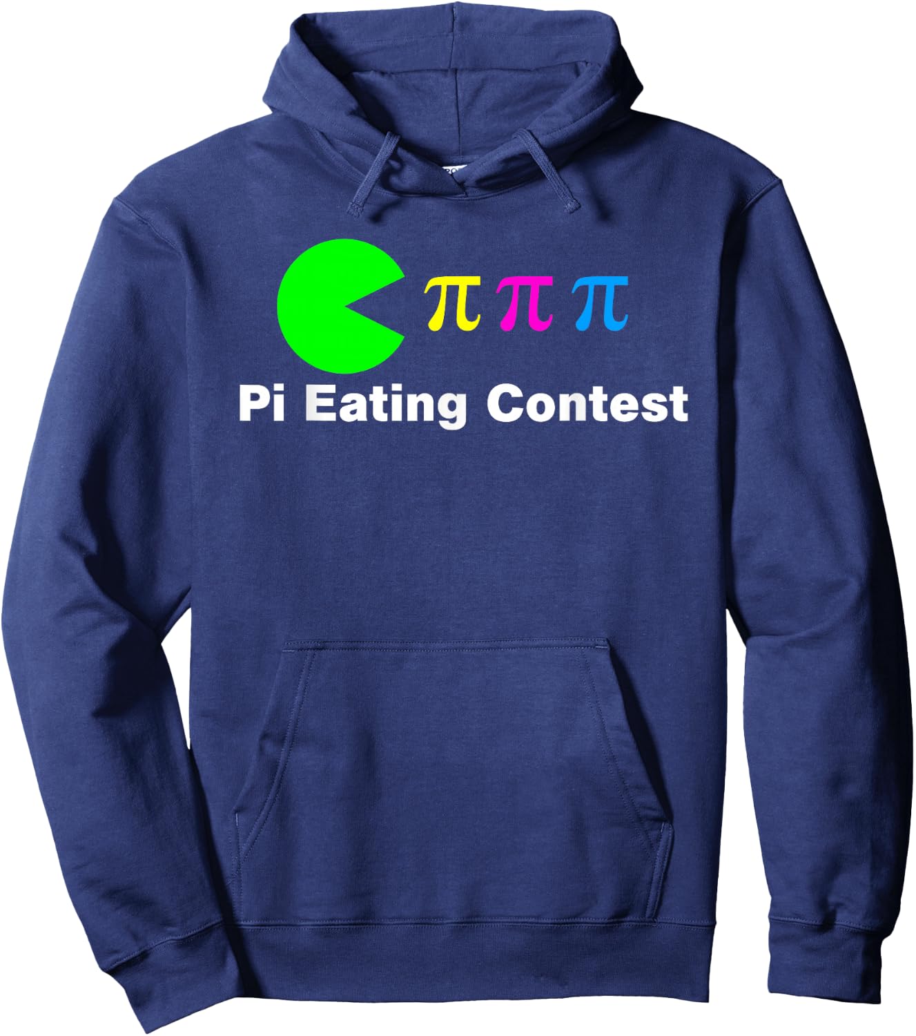 Funny Pi Day Math Science Pi Eating Contest Mix Hoodie - Hoodie | Navy