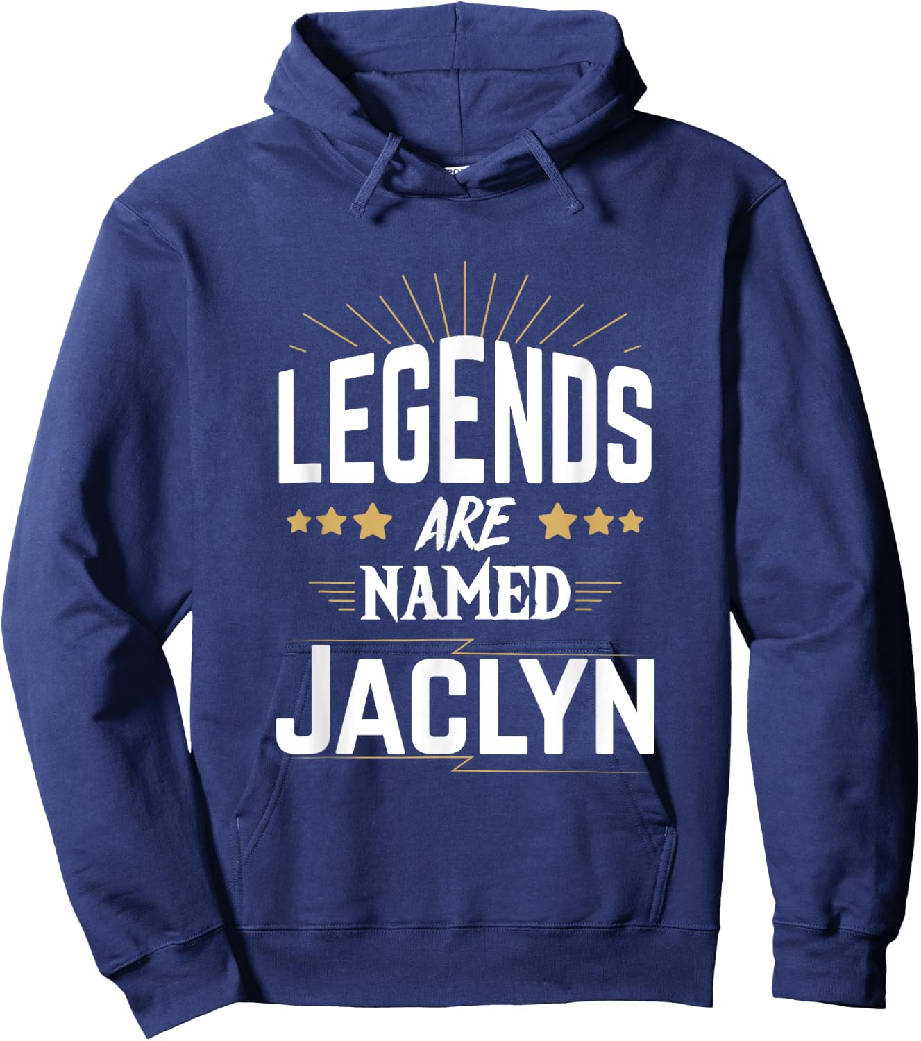 Legends Are Named Jaclyn Hoodie - Hoodie | Navy