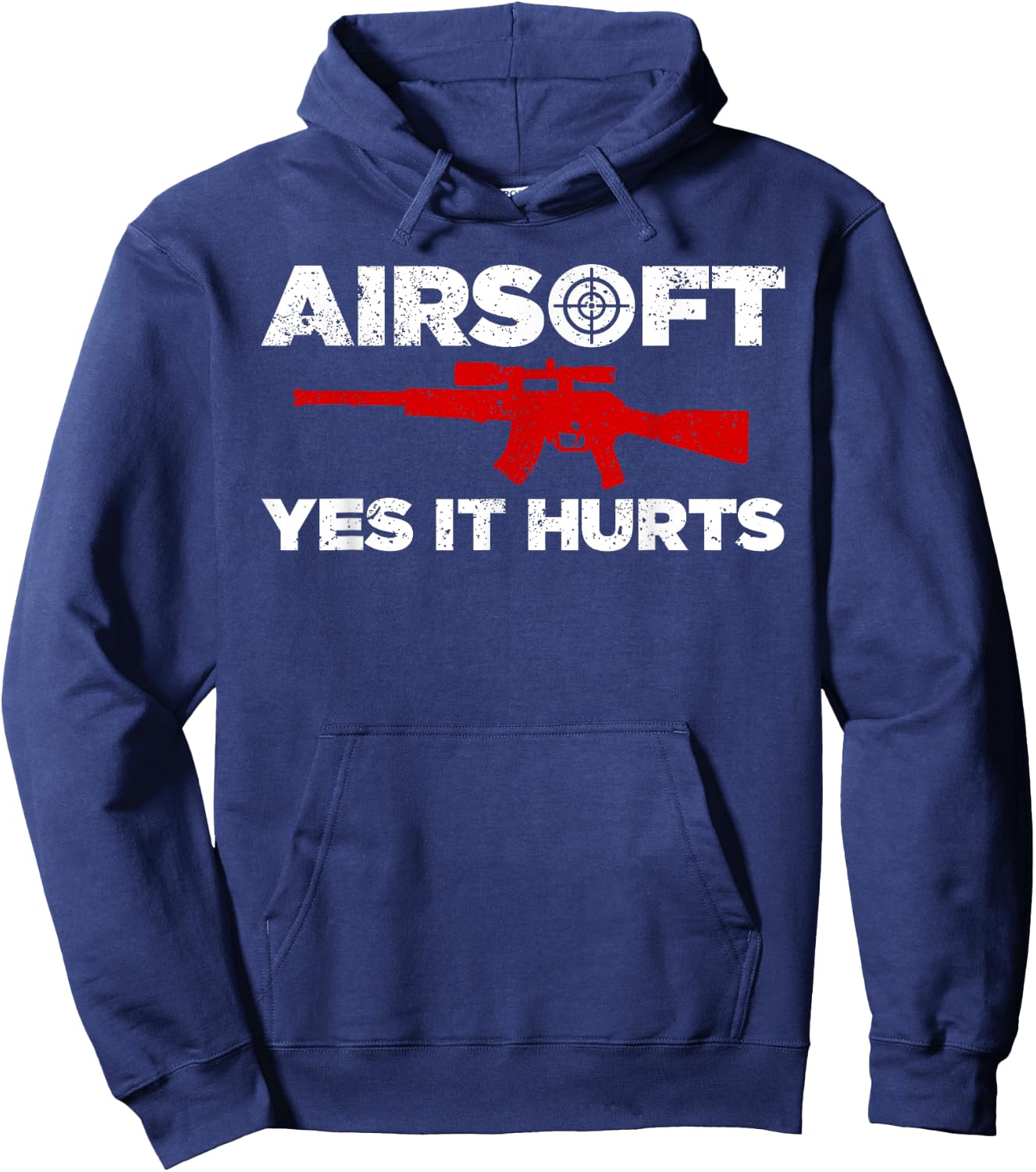 Funny Airsoft Art Women Paintball Combat Sport Hoodie - Hoodie | Navy