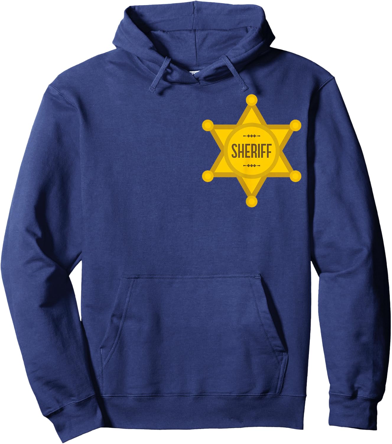 Western Sheriff Costume for Kids Hoodie - Hoodie | Navy