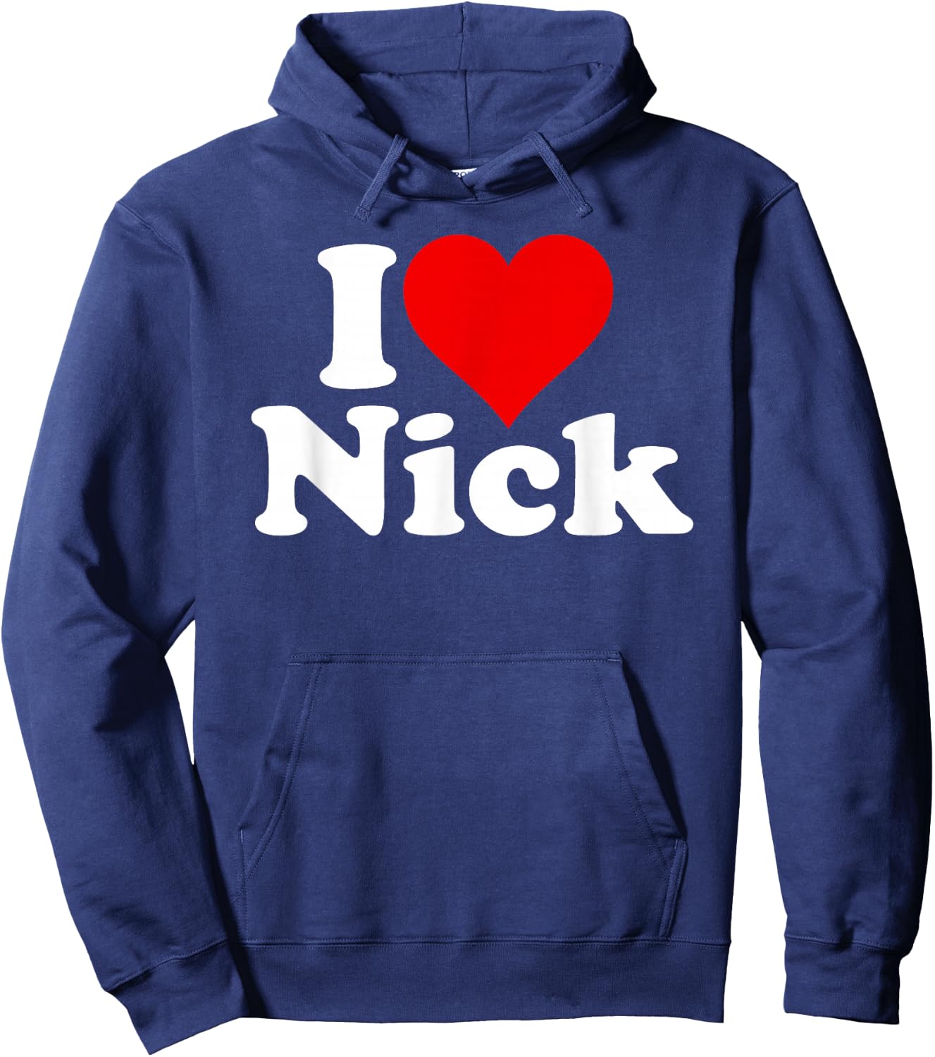 I Heart Love Nick Nicholas Hoodie - Hoodie | Navy