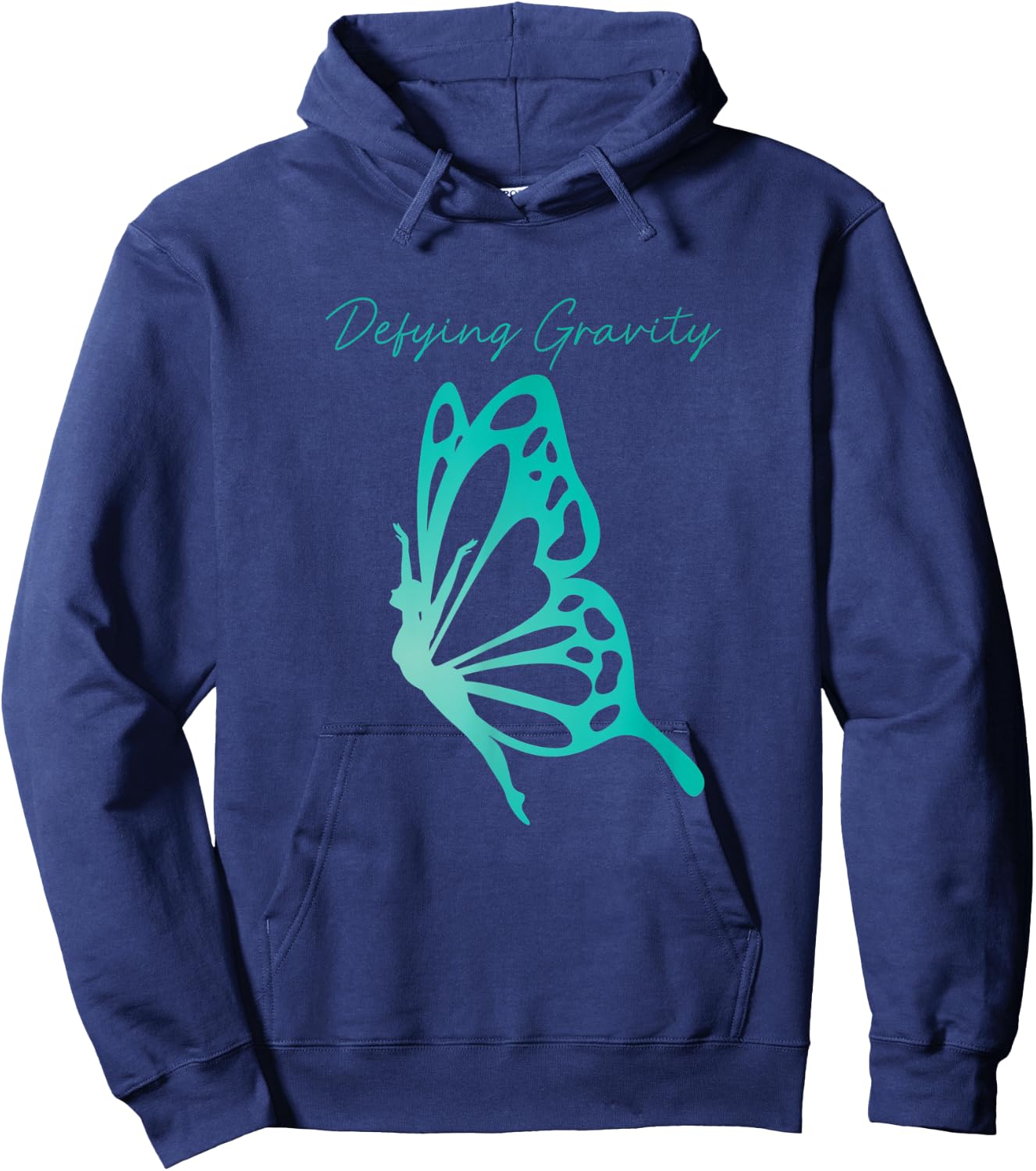Defying Gravity - Aerial Dancing Hoodie - Hoodie | Navy