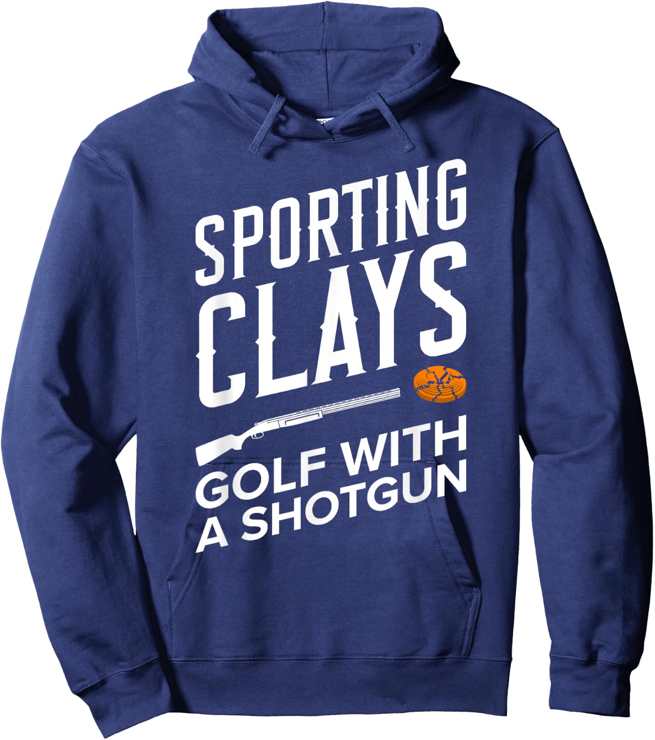 Sporting Clays Skeet Shooting Hoodie - Hoodie | Navy