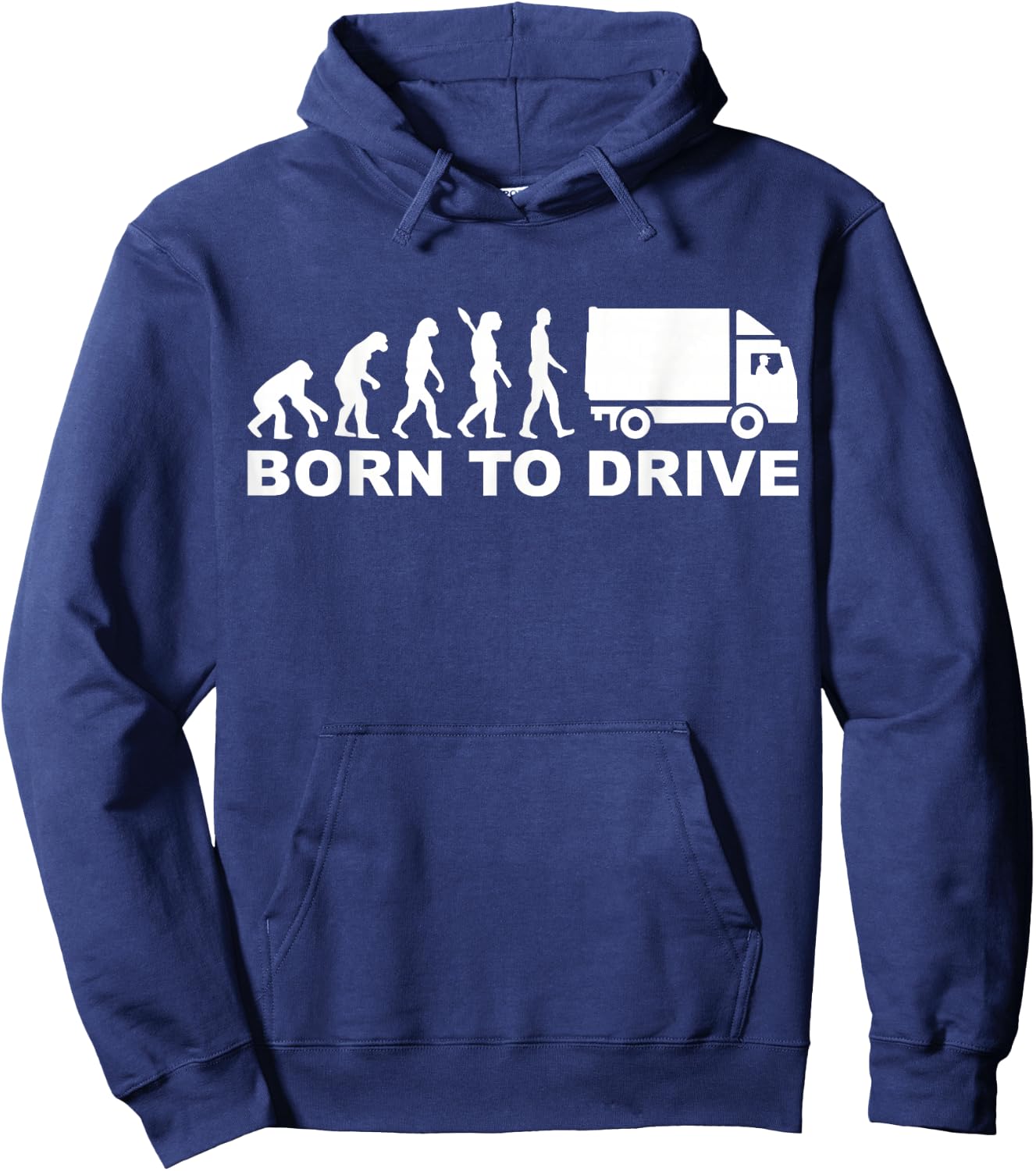 Evolution born to drive truck Hoodie - Hoodie | Navy