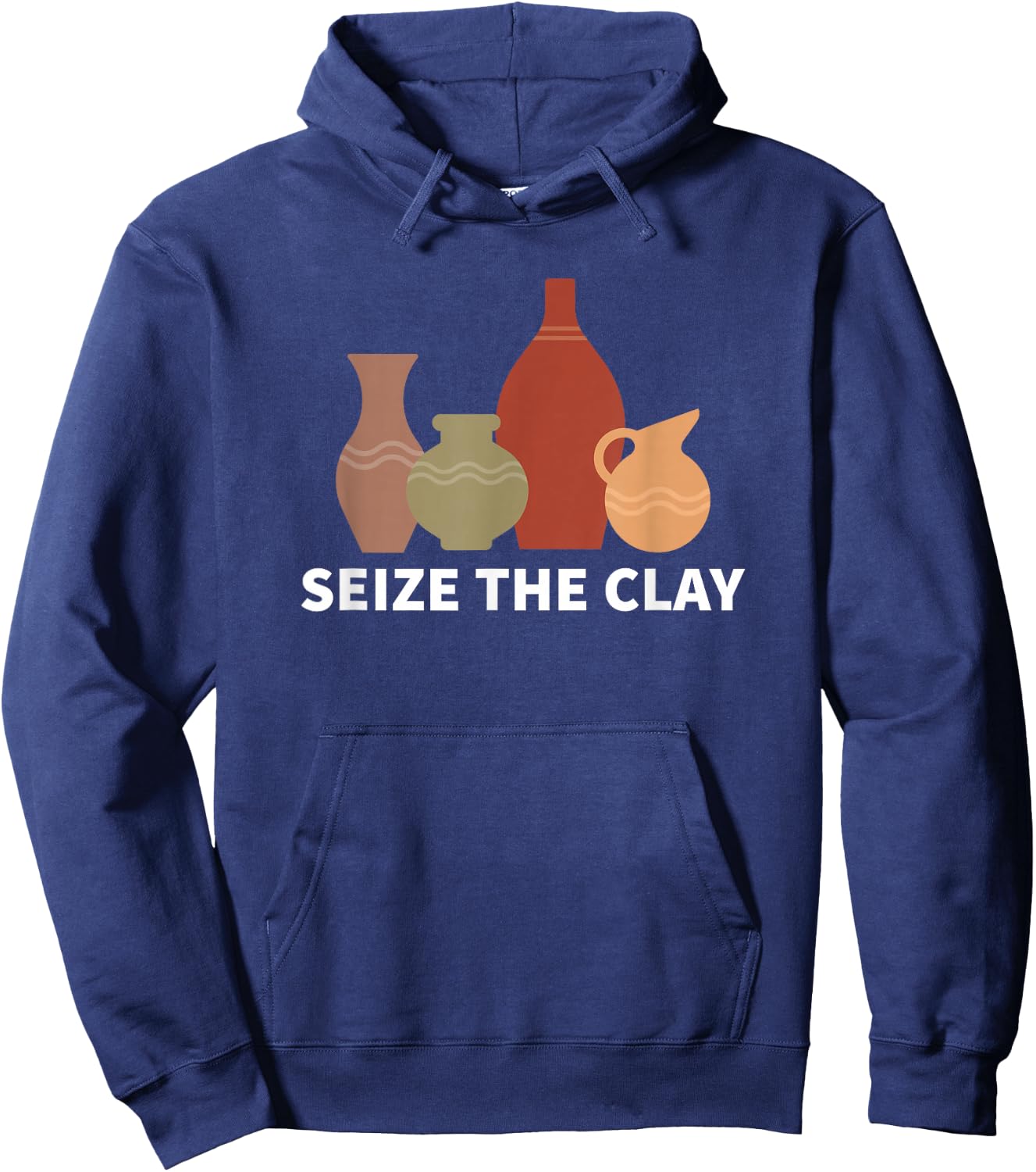 Seize The Clay Pottery Hoodie - Hoodie | Navy