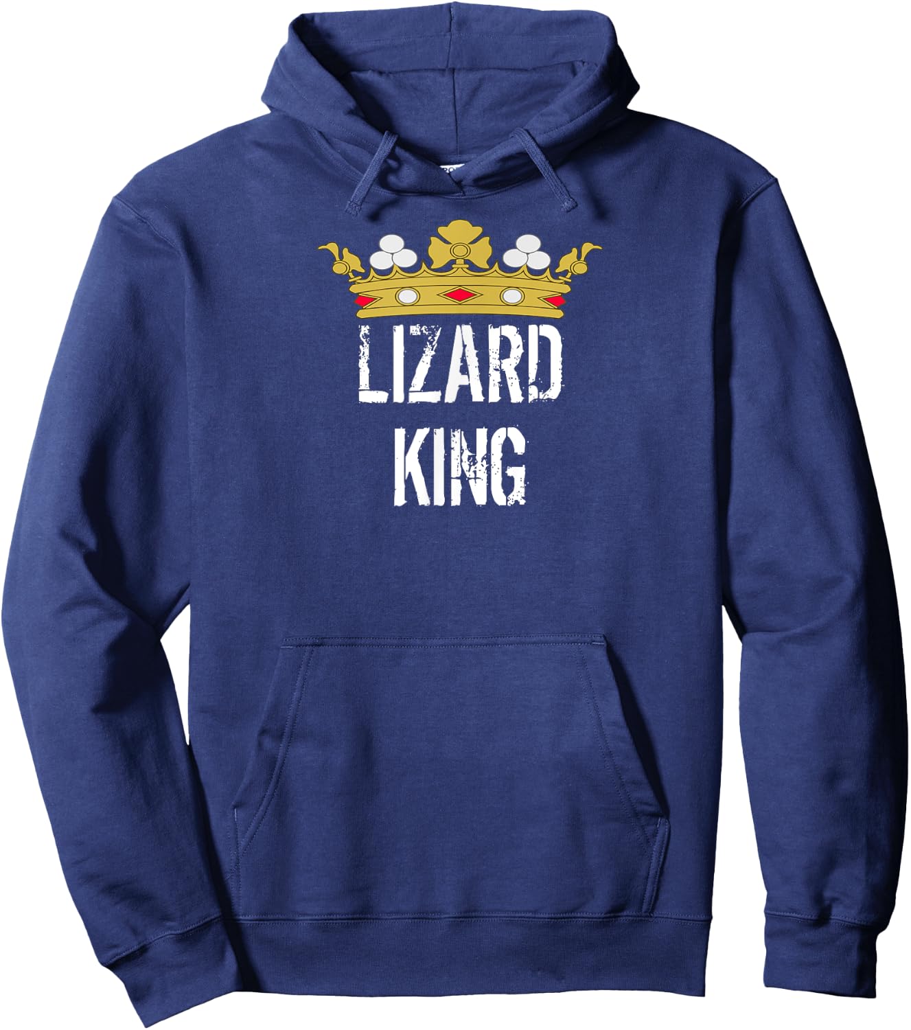 Lizard King T shirt Hoodie - Hoodie | Navy