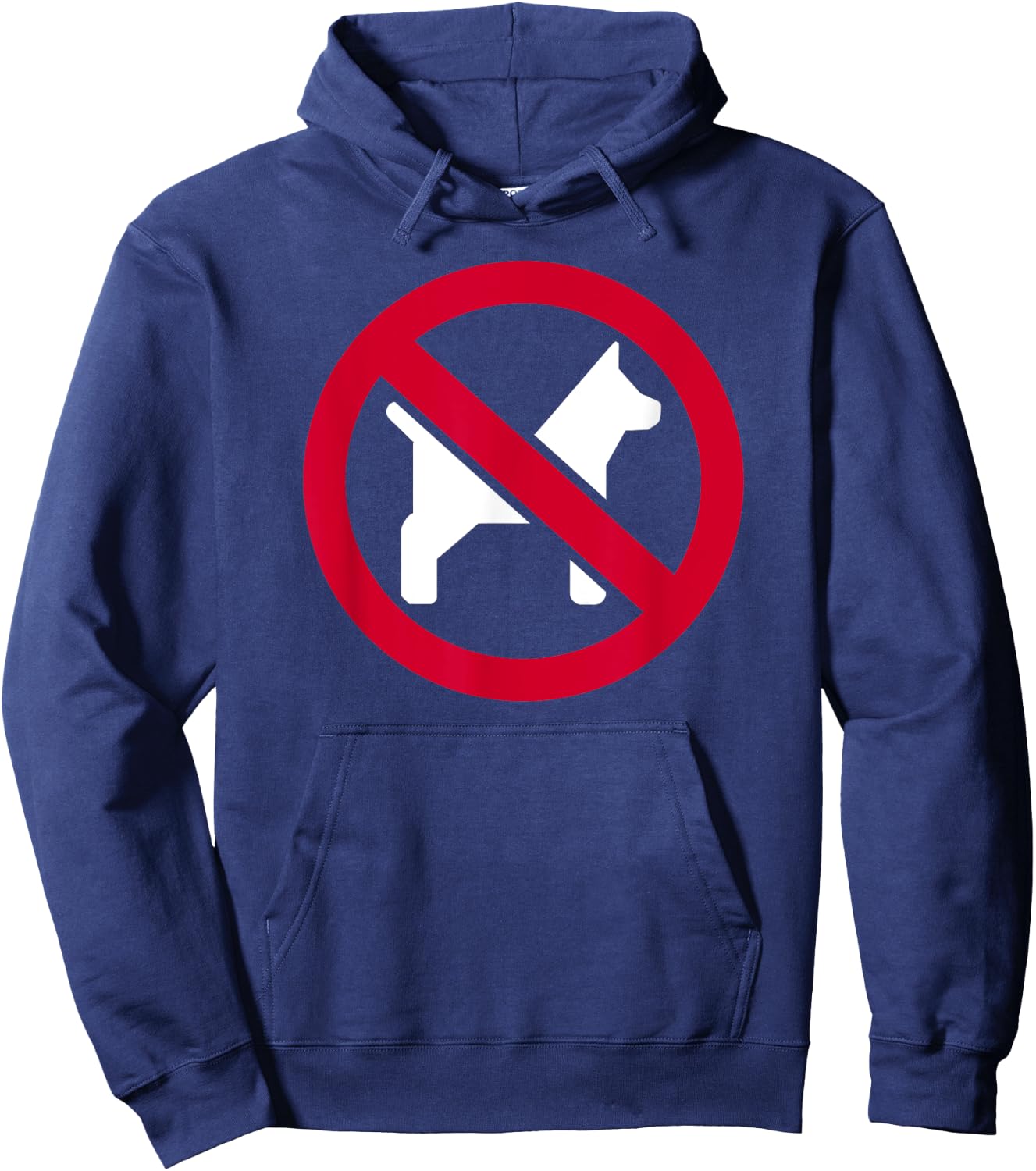 No dogs Hoodie - Hoodie | Navy