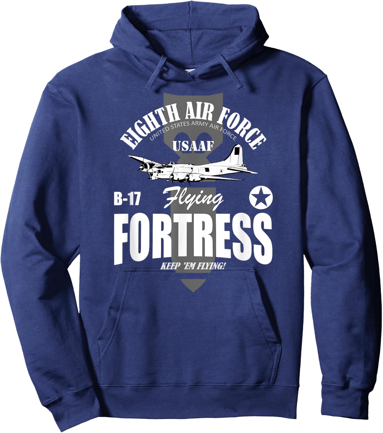 B-17 Flying Fortress Hoodie - Hoodie | Navy