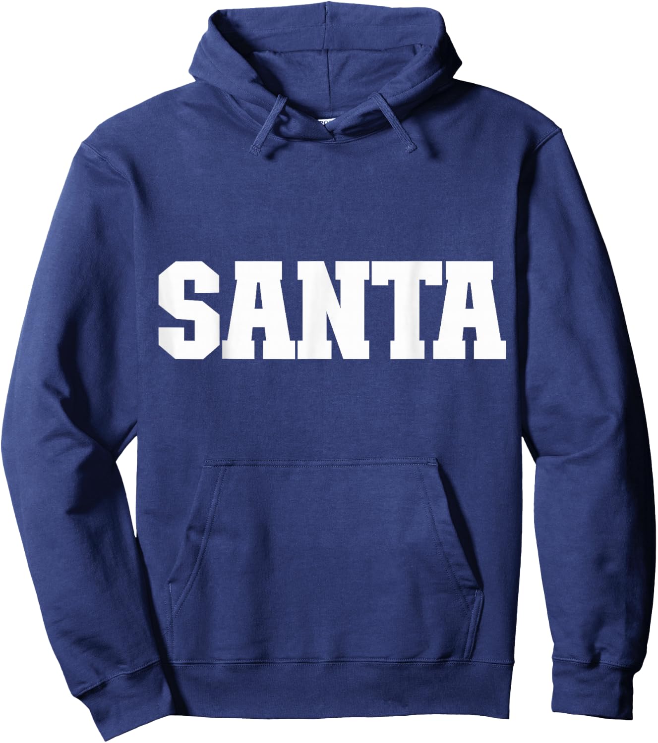Shirt That Says Santa Women & kids Hoodie - Hoodie | Navy