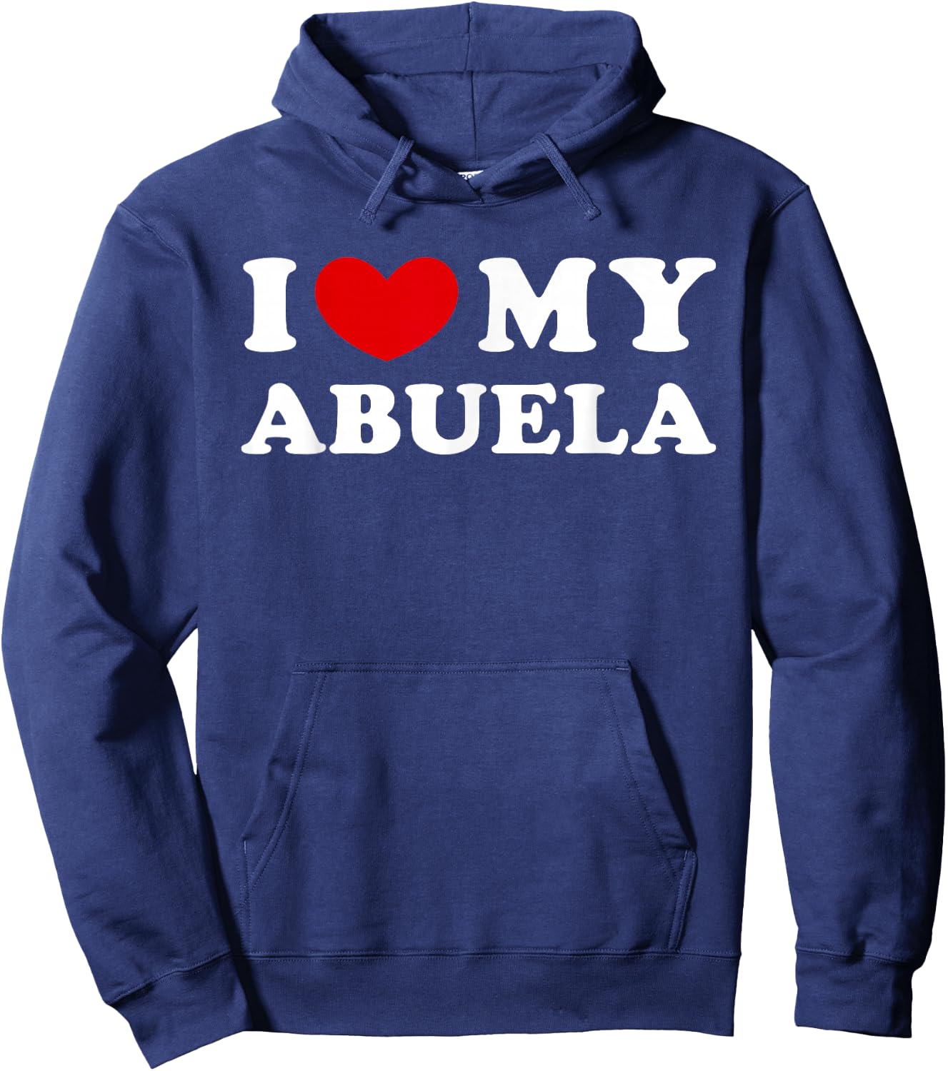 I Love My Abuela Hoodie - Hoodie | Navy