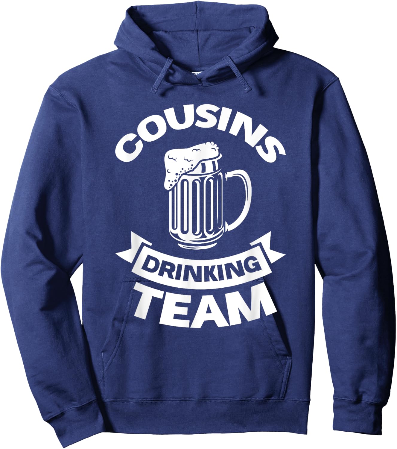 Cousins drinking team Family Hoodie - Hoodie | Navy