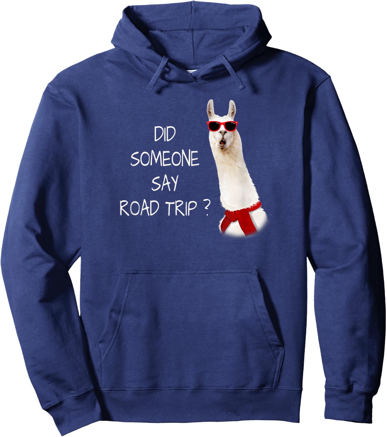 DID SOMEONE SAY ROAD TRIP? Funny Mini Vacation Hoodie - Hoodie | Navy
