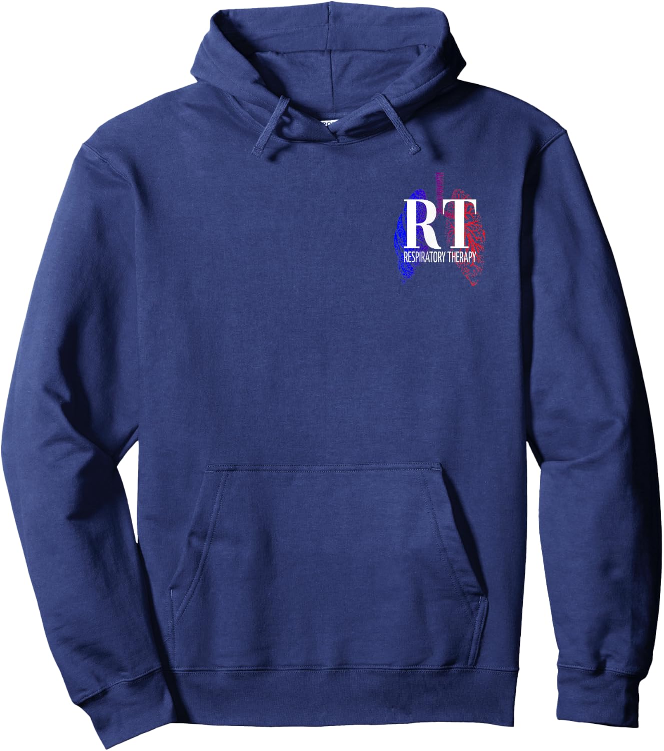 Respiratory Therapy - RRT - Respiratory Care Hoodie - Hoodie | Navy