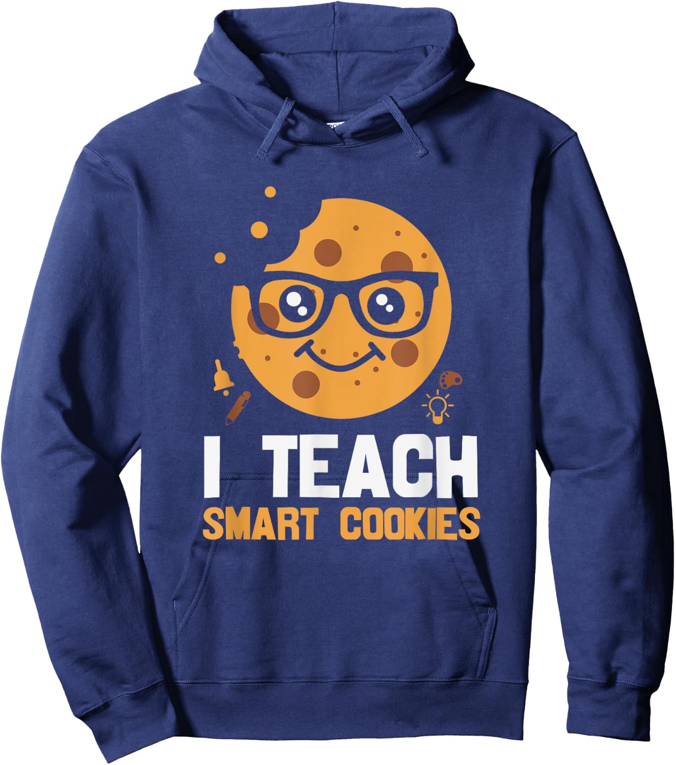 Proud Teacher - I Teach Smart Cookies Hoodie - Hoodie | Navy