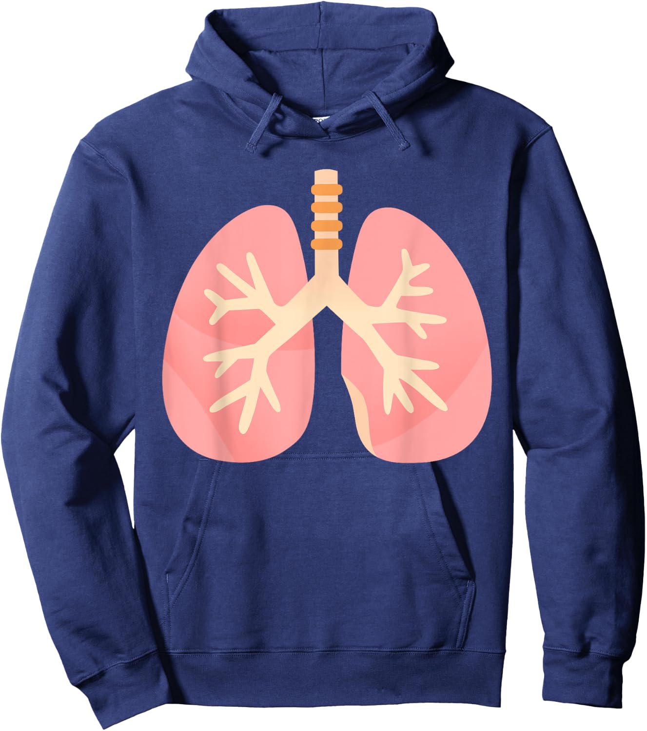 Lungs anatomical lungs Costume Hoodie - Hoodie | Navy