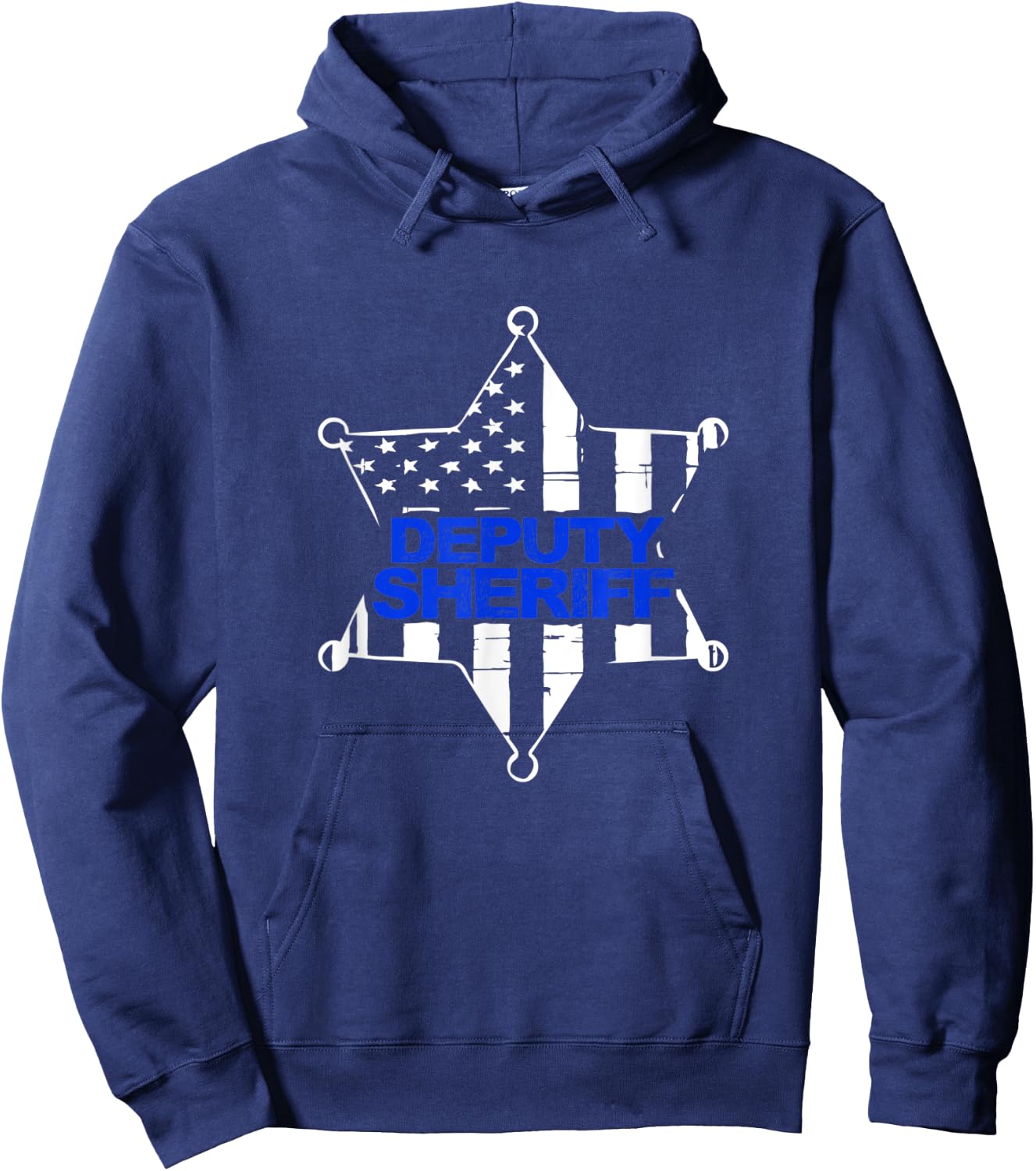 Deputy Sheriff Blue Thin Line Hoodie - Hoodie | Navy