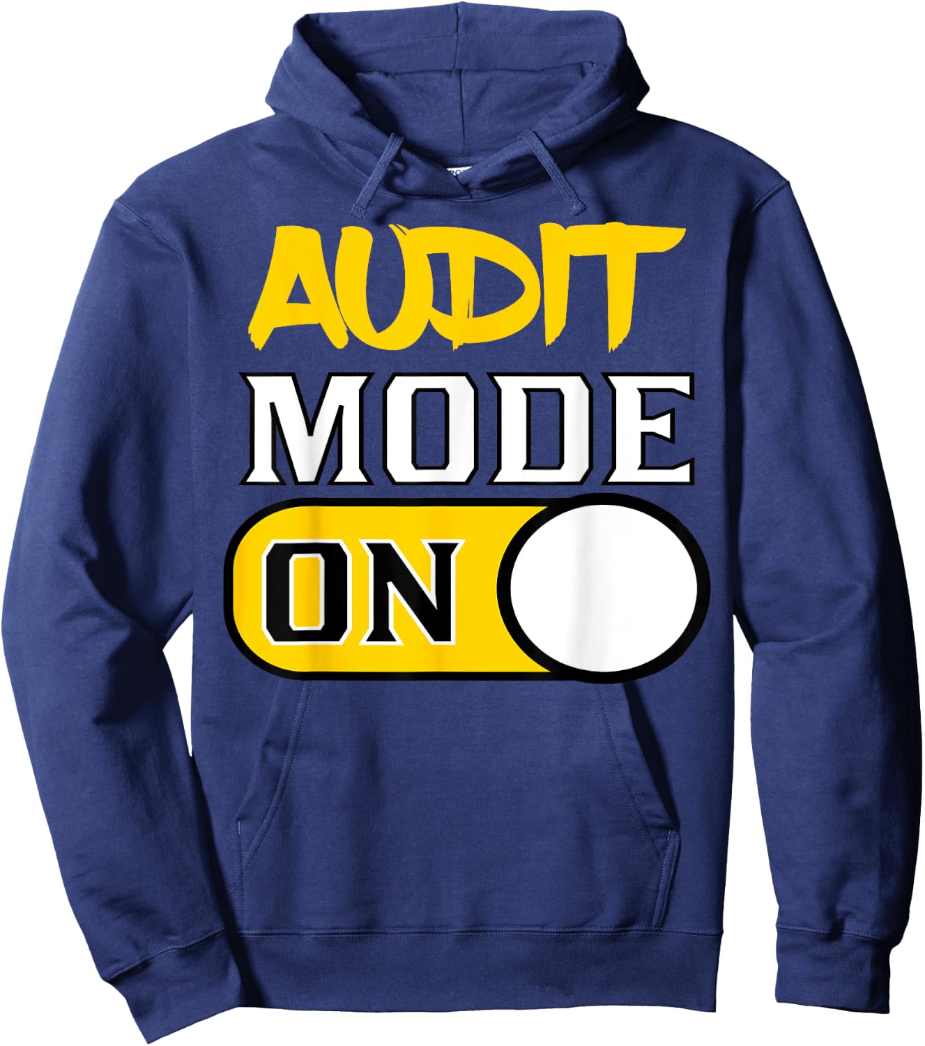 Audit Accounting Shirt Hoodie - Hoodie | Navy