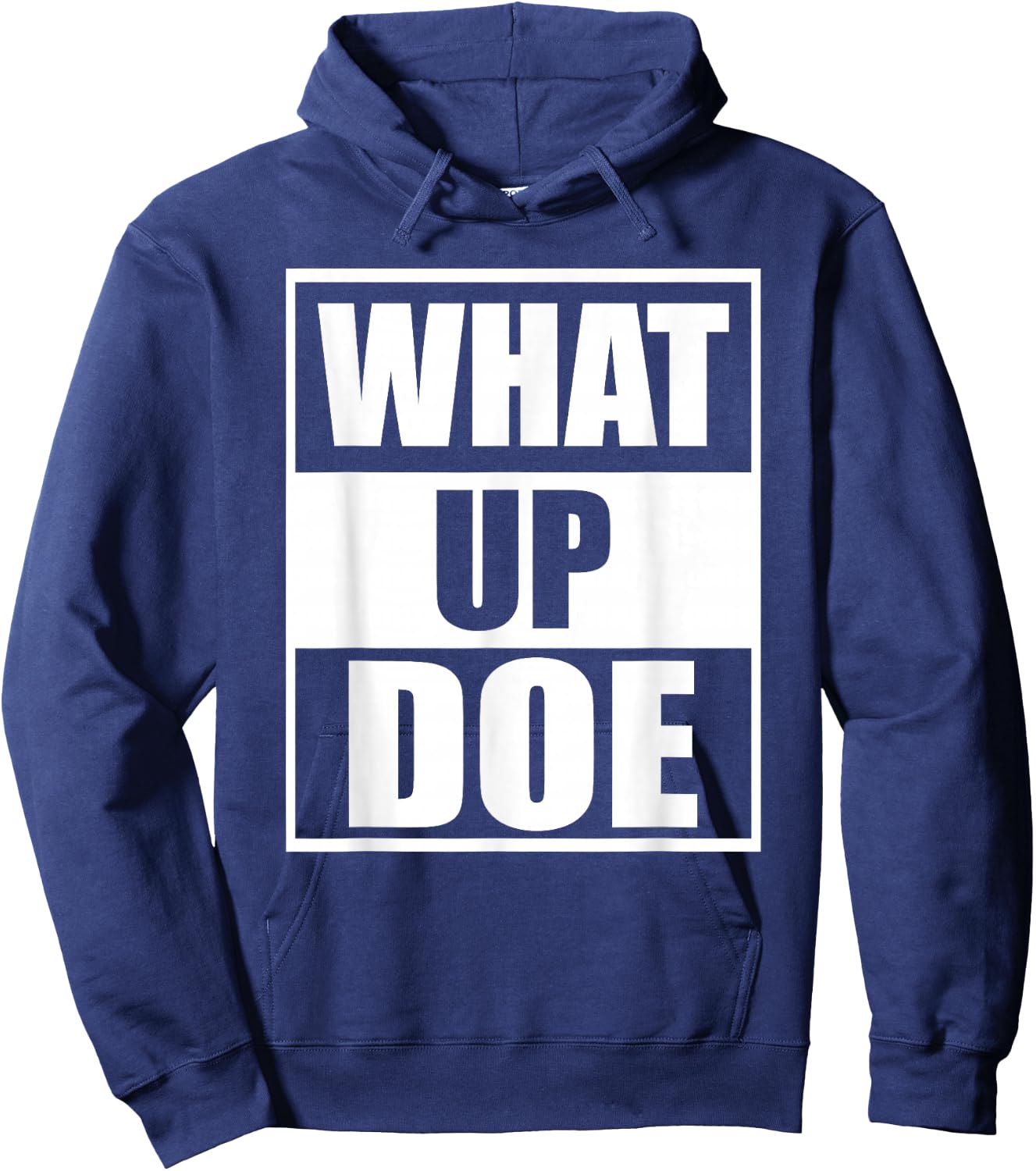 What Up Doe Detroit Meme Hoodie - Hoodie | Navy