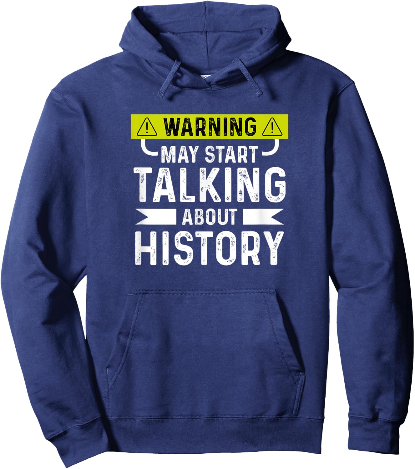 I Love History Funny History Lover Hoodie - Hoodie | Navy