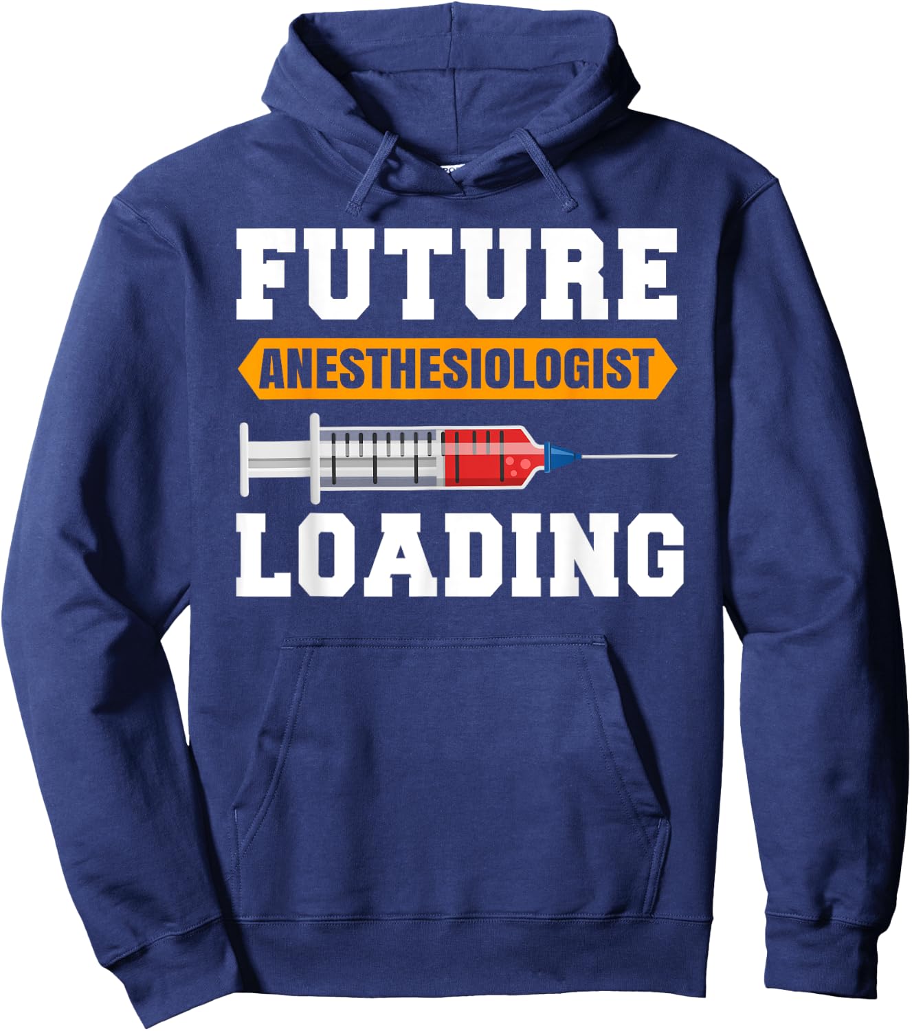 Future anesthesiologist loading | anesthetist Hoodie - Hoodie | Navy