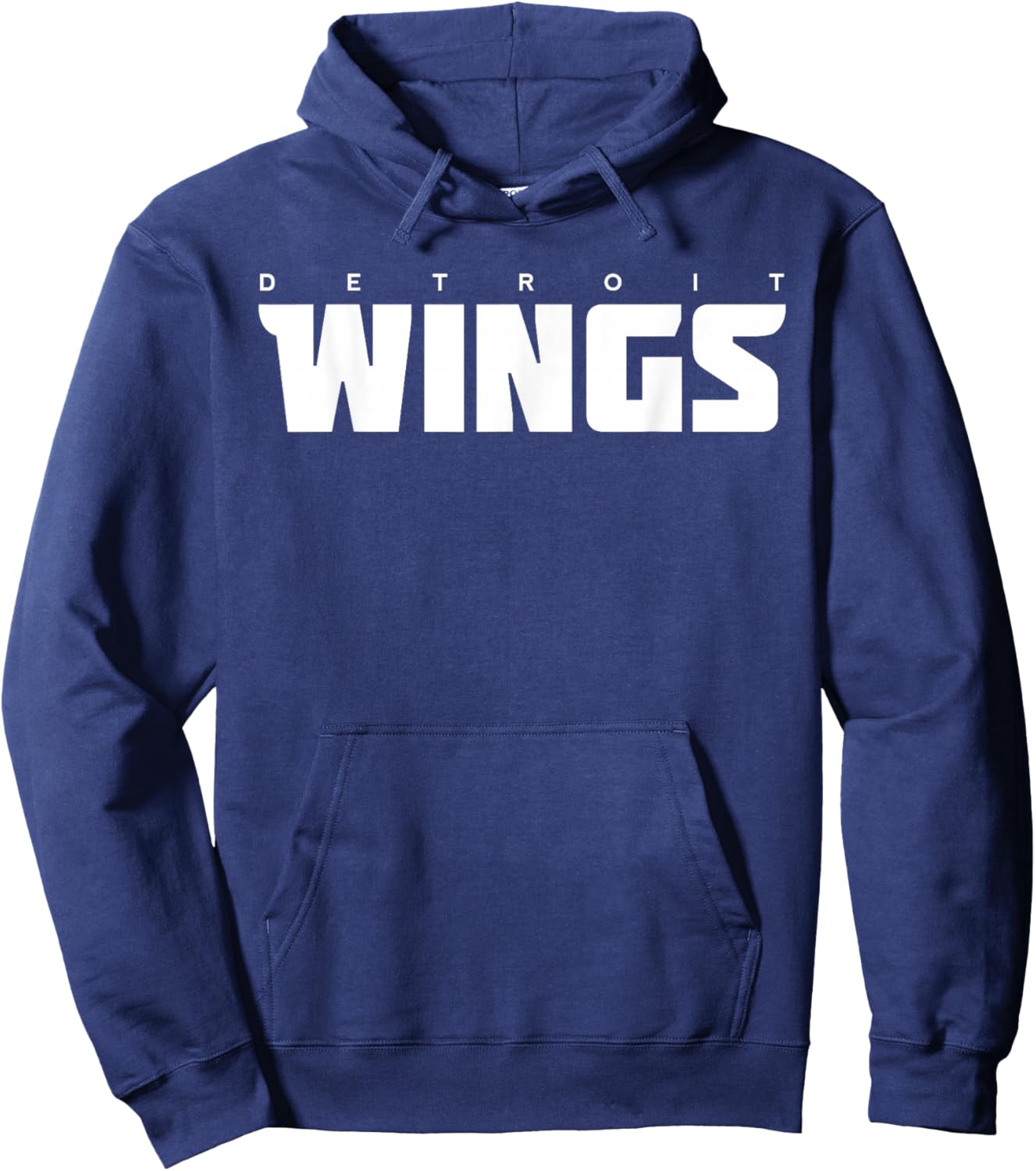 Detroit Wings Detroit City Hockey Style Apparel Hoodie - Hoodie | Navy