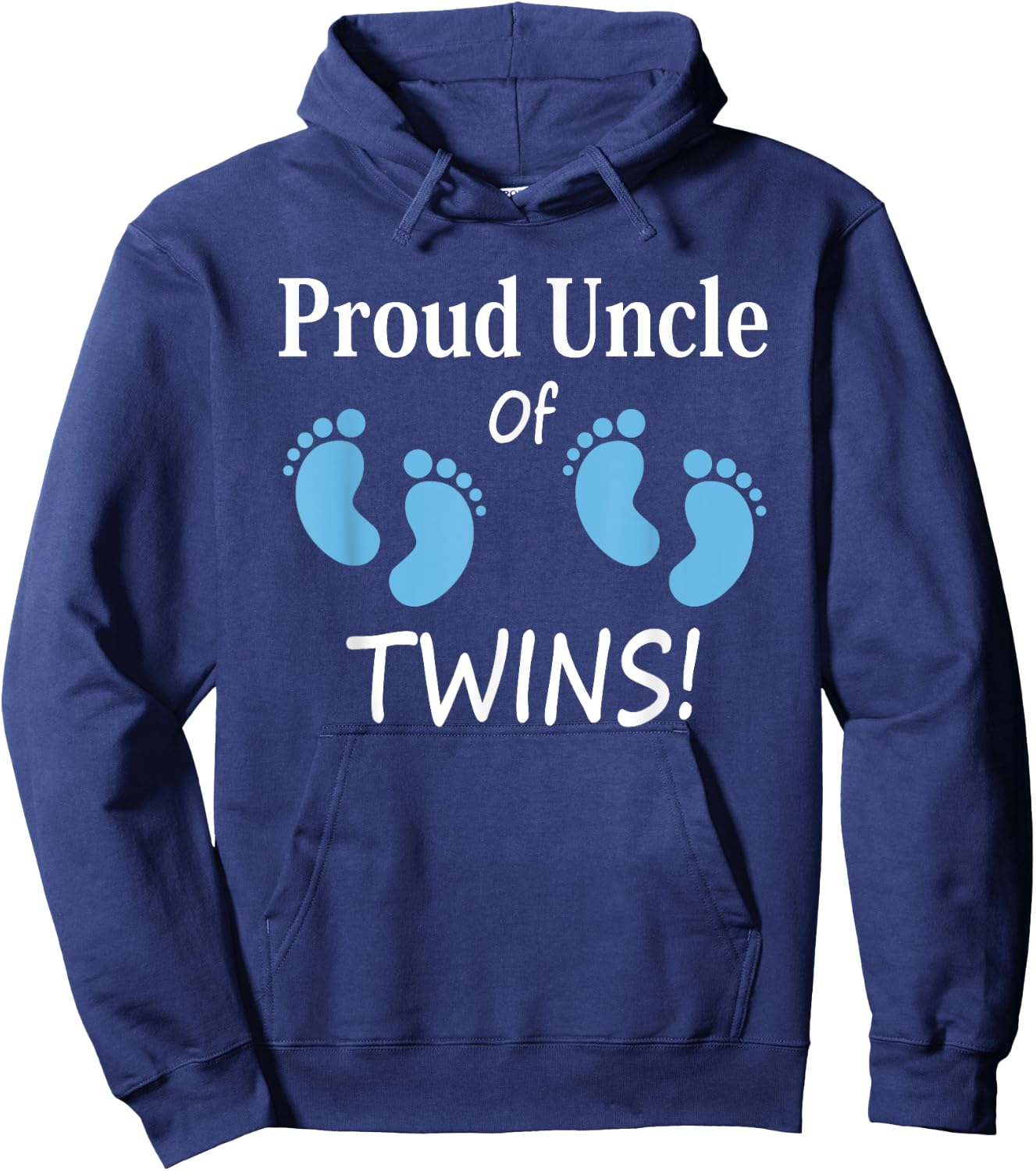 Proud Uncle of Twin Boys Special Unky Hoodie - Hoodie | Navy