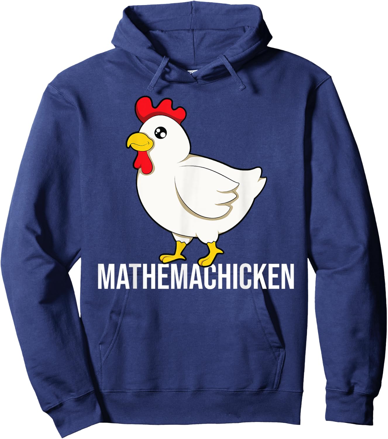 Chicken mathematician Math Hoodie - Hoodie | Navy