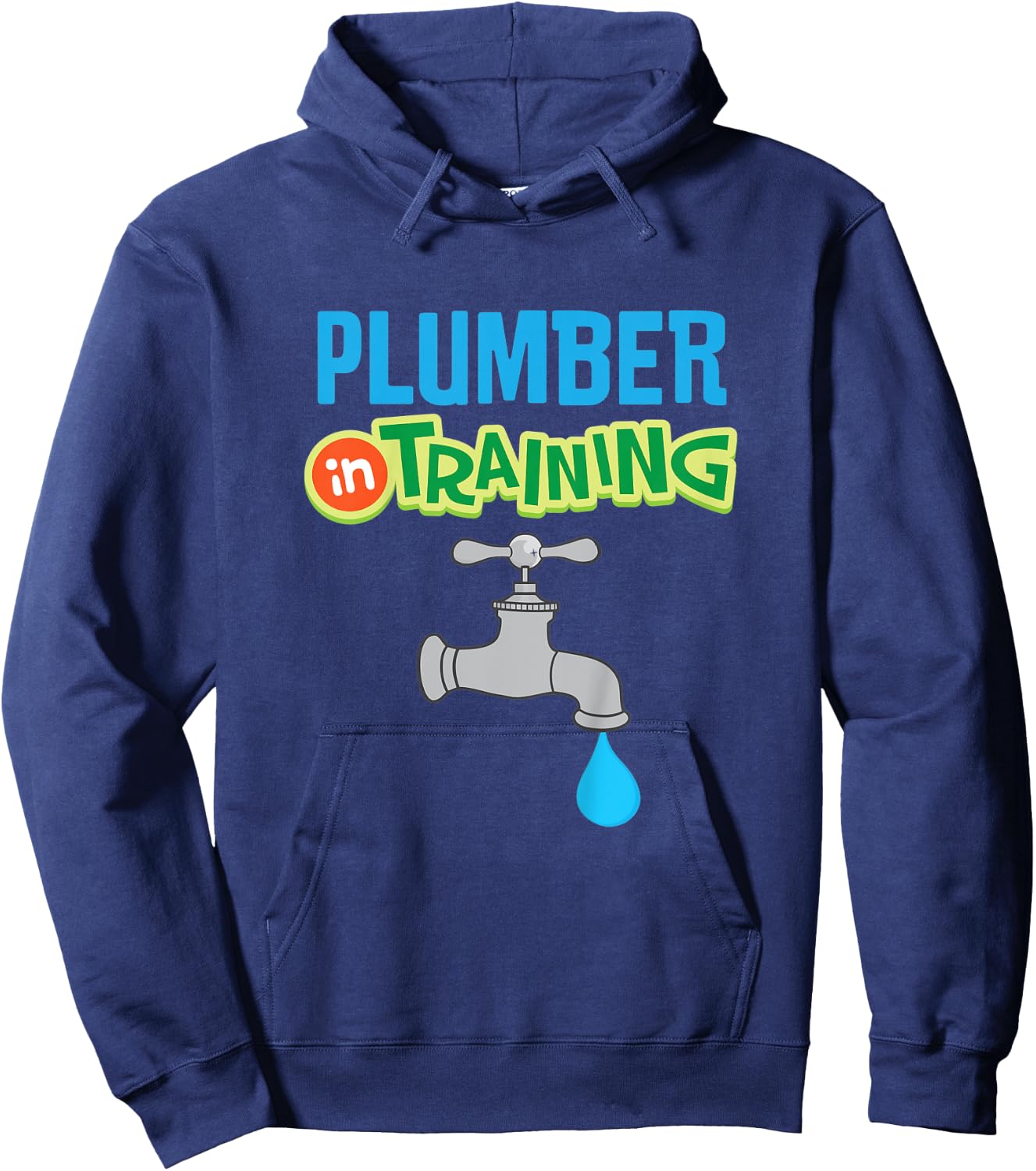 Kids Future Plumber in Training Hoodie - Hoodie | Navy