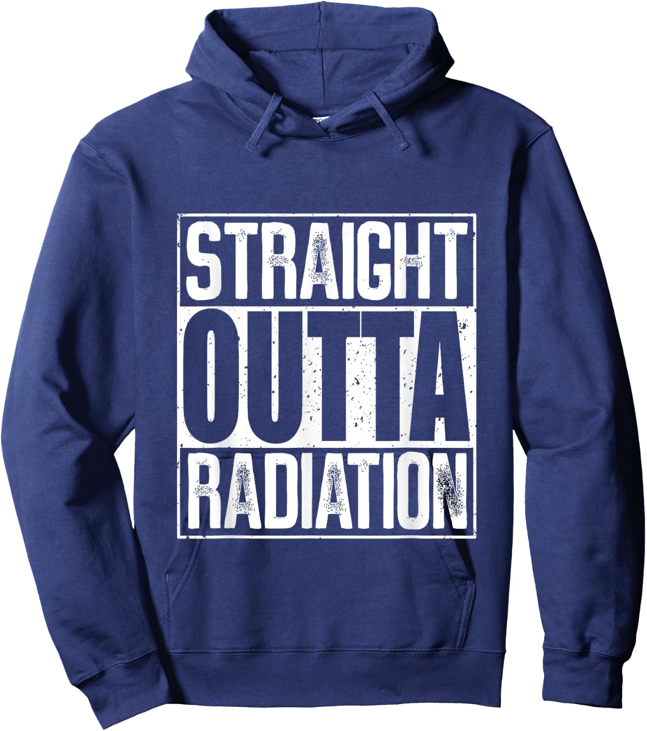 Straight Outta Radiation Hoodie - Hoodie | Navy