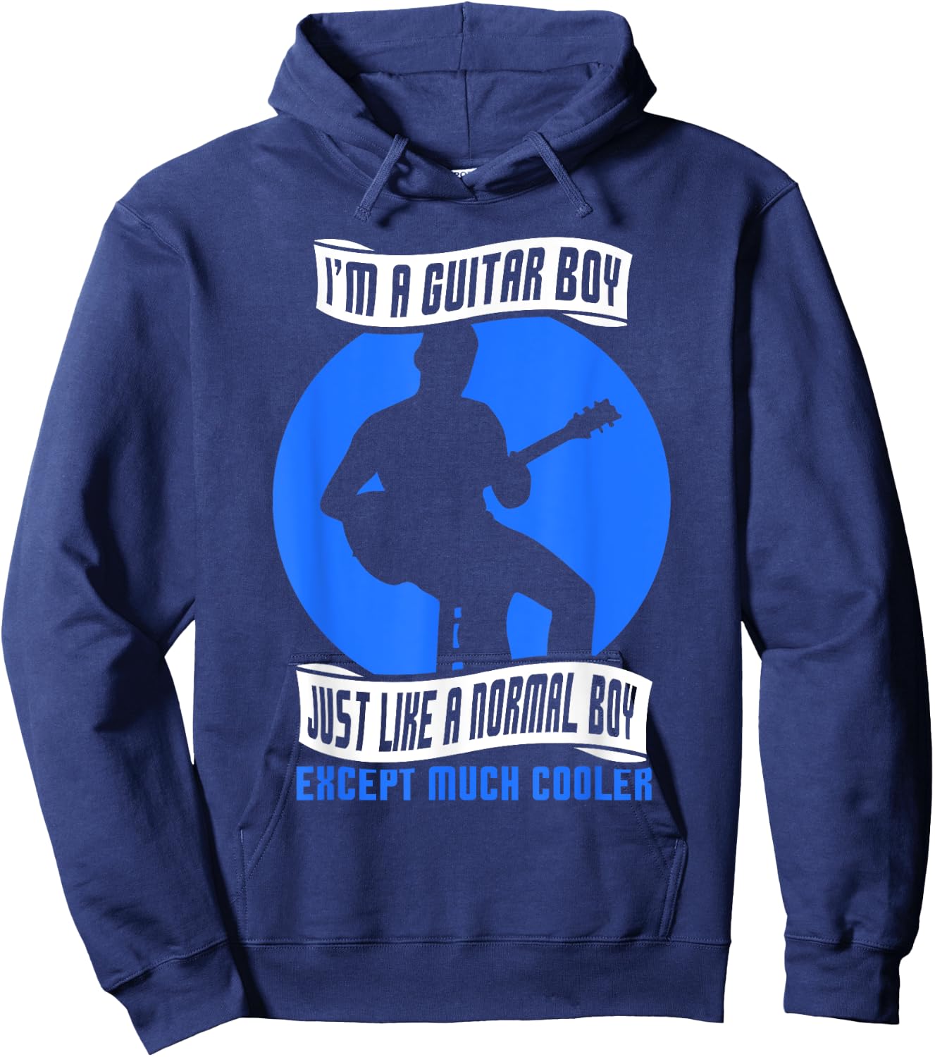 I’m a guitar boy Hoodie - Hoodie | Navy