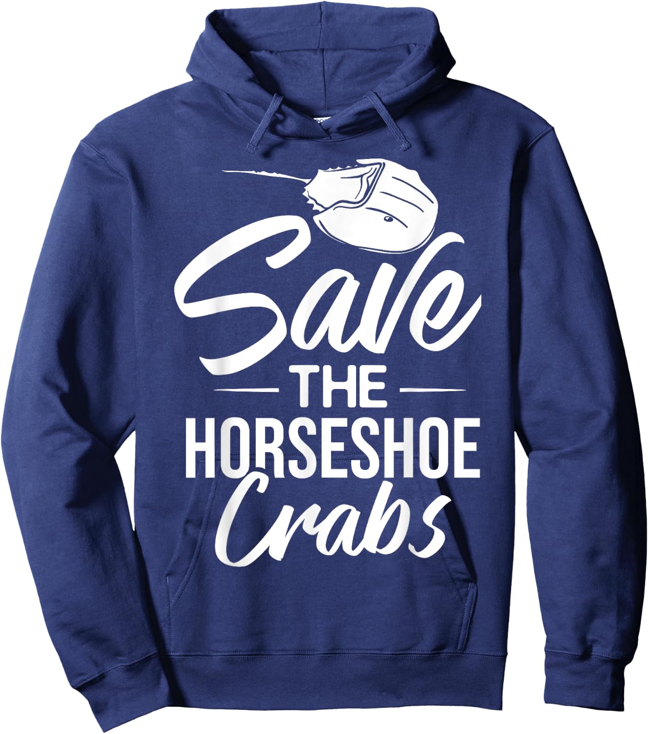 Horseshoe Crab Xiphosura Blood Eggs Fossil Hoodie - Hoodie | Navy