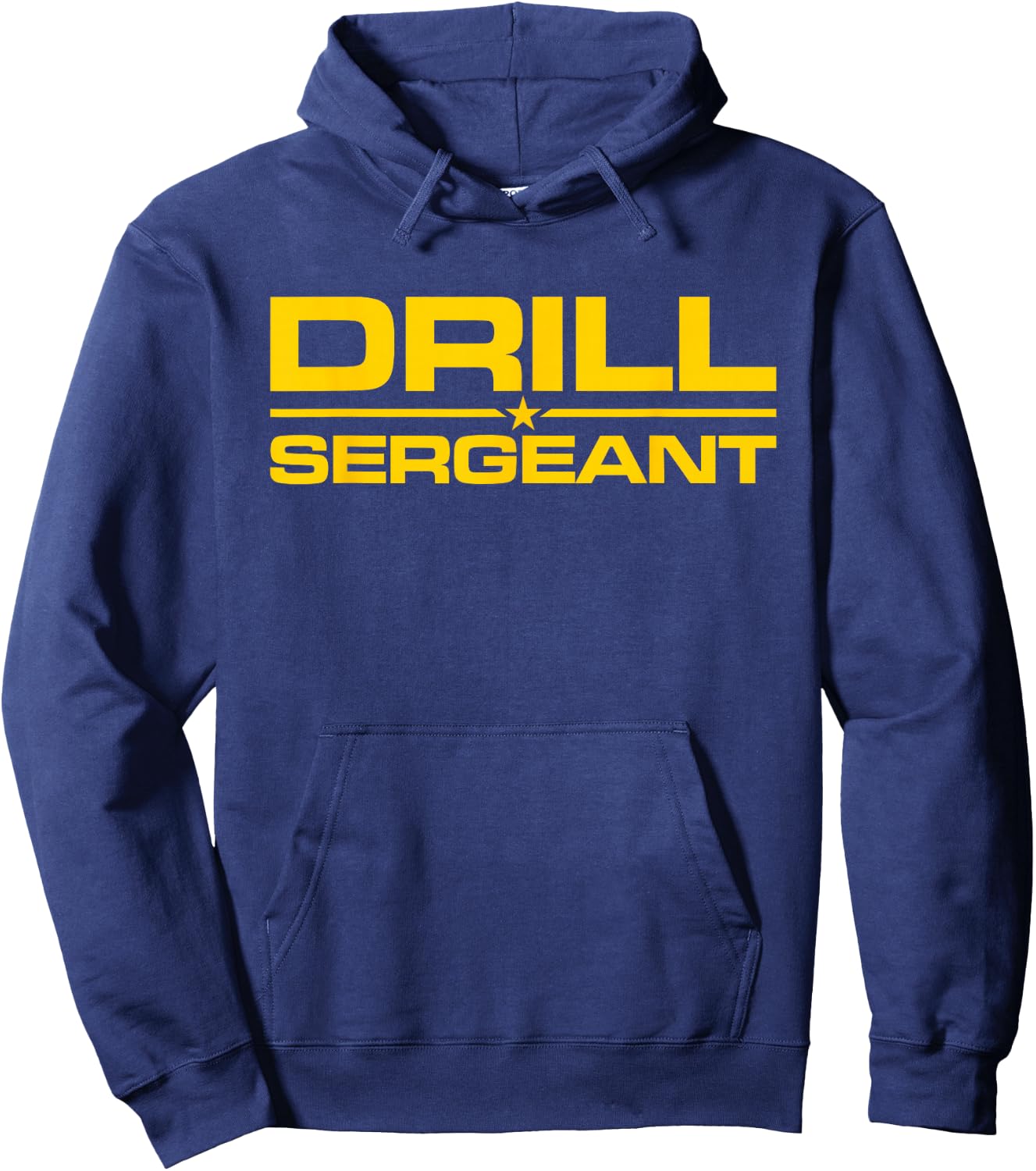 Sergeant Drill Bit Military Army Forces Hoodie - Hoodie | Navy