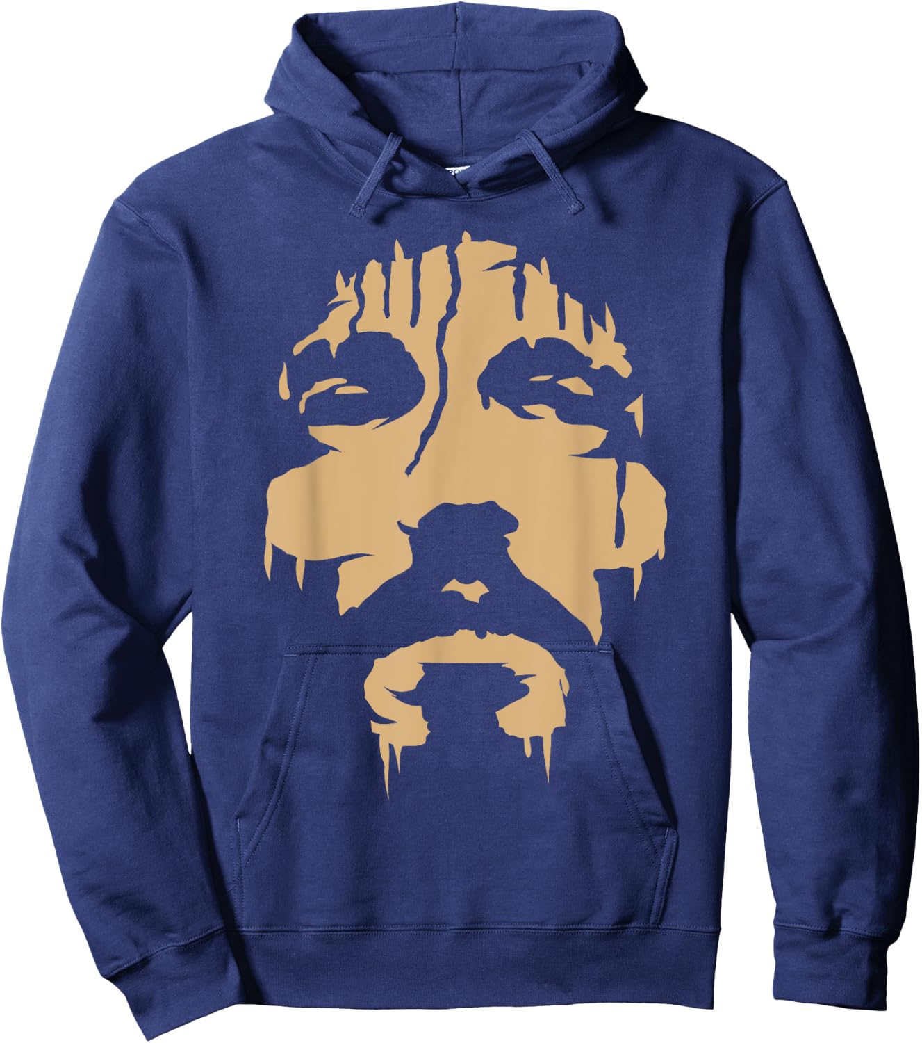 Face of Jesus Christ Lord and Savior Christian Hoodie - Hoodie | Navy