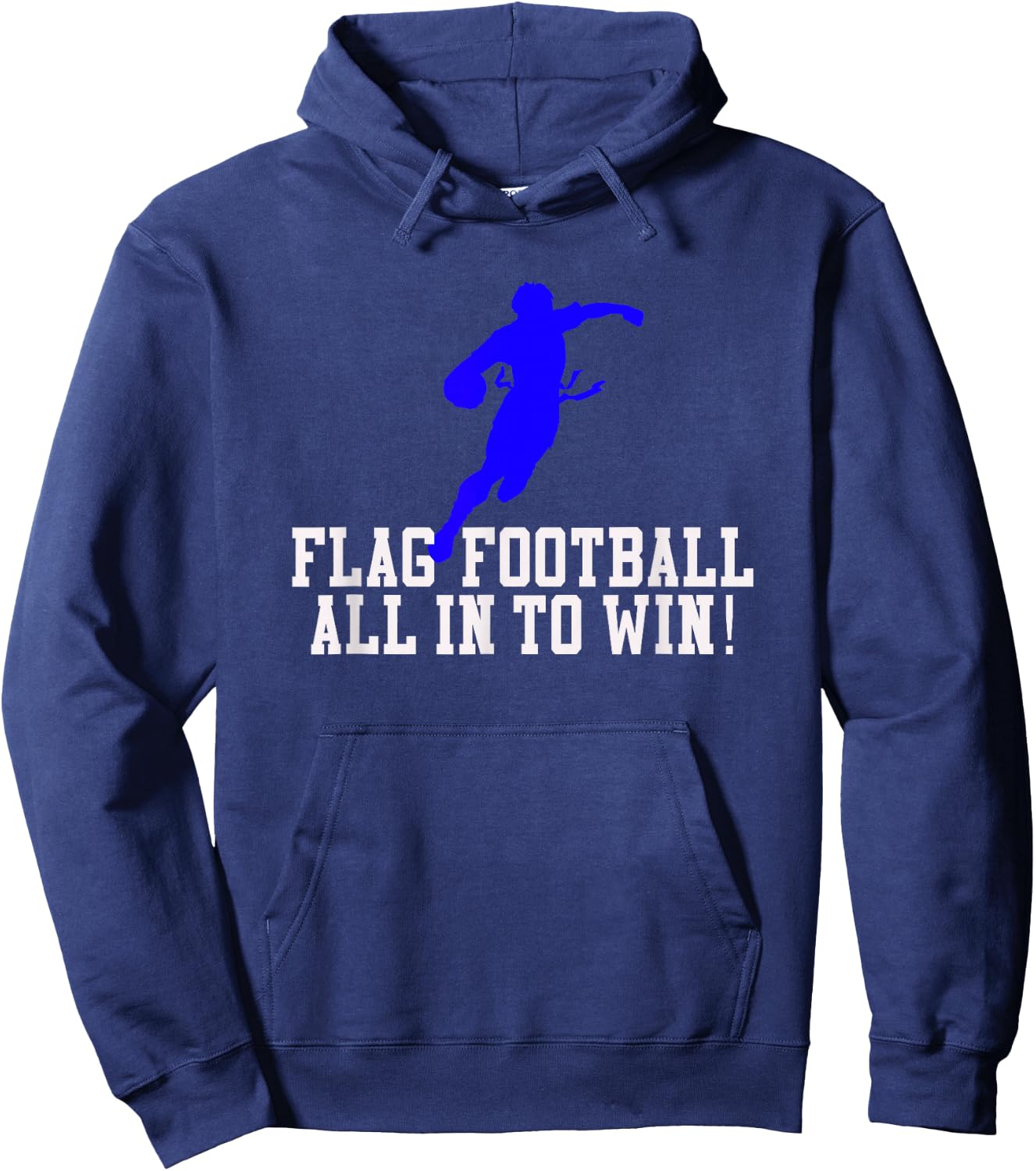 Boys Flag Football for Kids Youth or Adults Hoodie - Hoodie | Navy