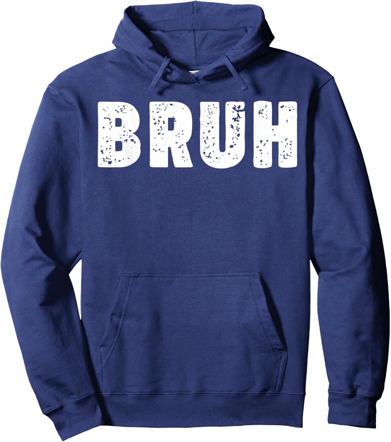 Bruh Hoodie - Hoodie | Navy