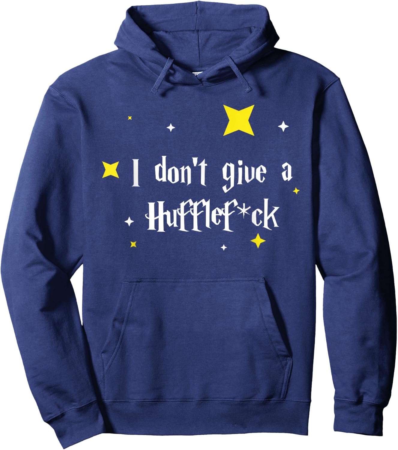 I don't give a Hufflescrew Hoodie - Hoodie | Navy