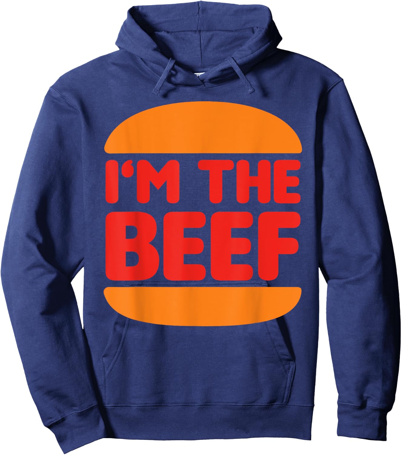 CRUDO I'm The Beef -Adults Black Hoodie - Hoodie | Navy