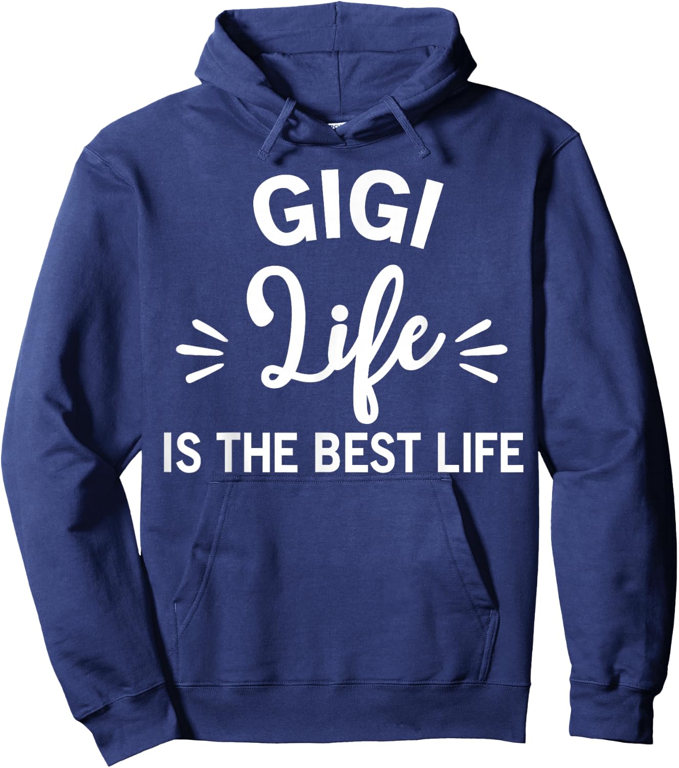 Gigi Life Is The Best Life Gift Hoodie - Hoodie | Navy