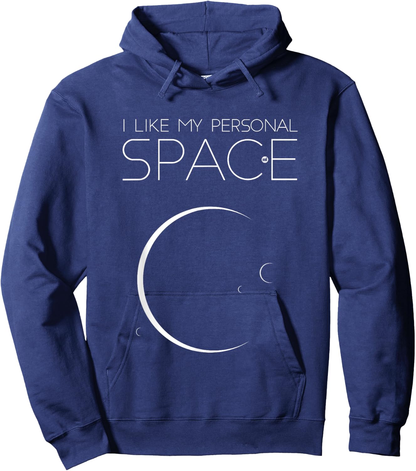I Like My Personal Space - Planets Hoodie - Hoodie | Navy