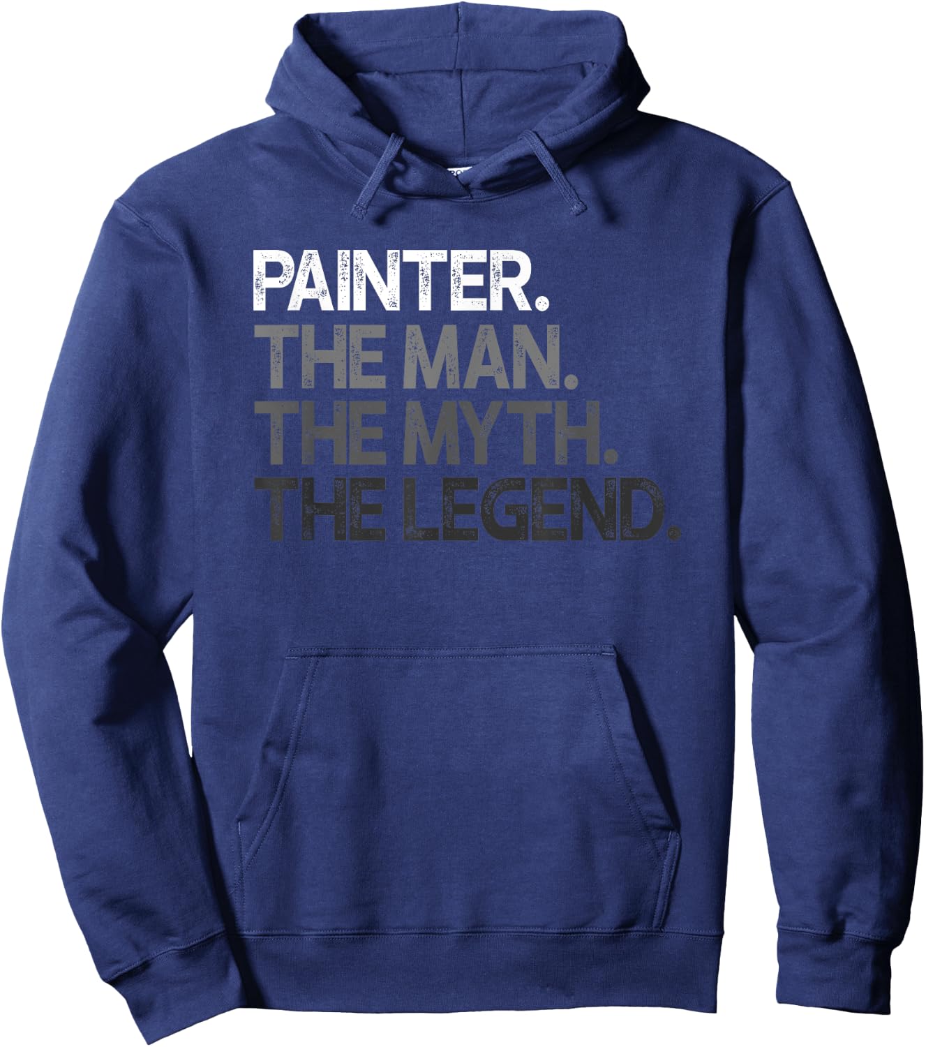 Painter Gift Man Myth The Legend Hoodie - Hoodie | Navy