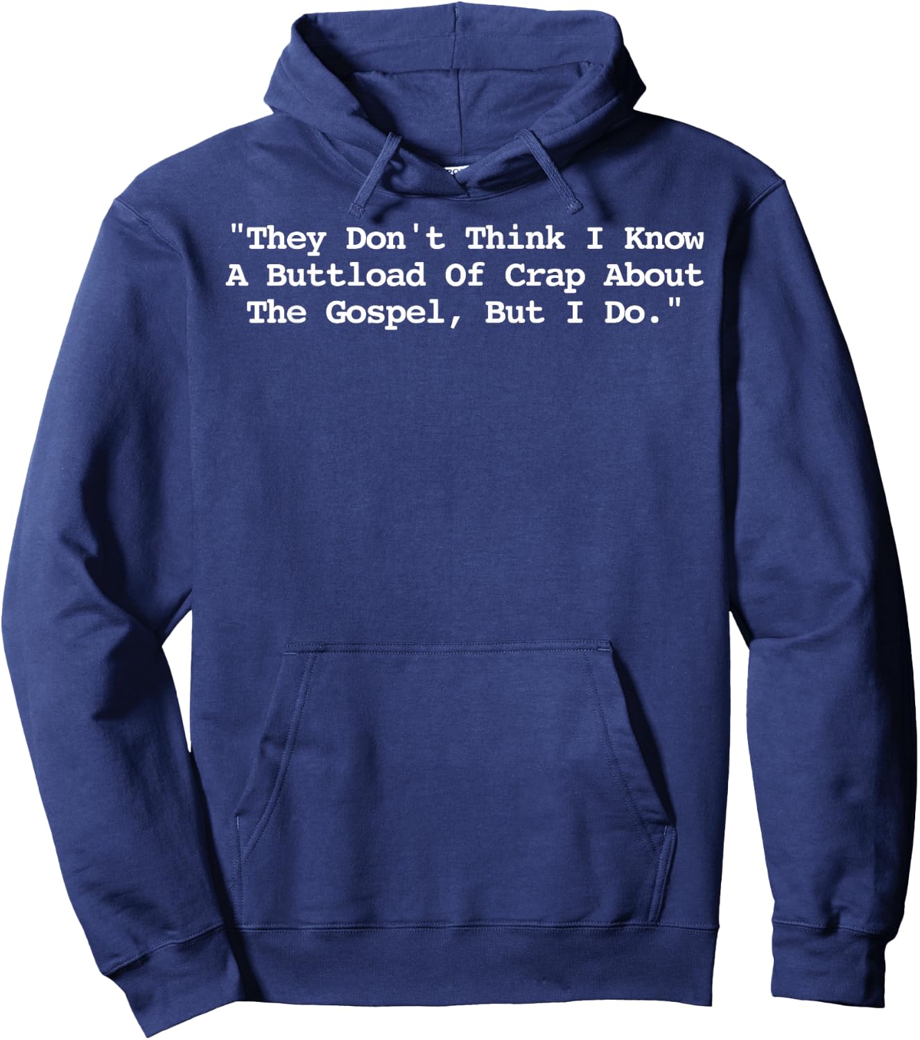 The Gospel Nacho Funny Lucha Libre Wrestling Hoodie - Hoodie | Navy